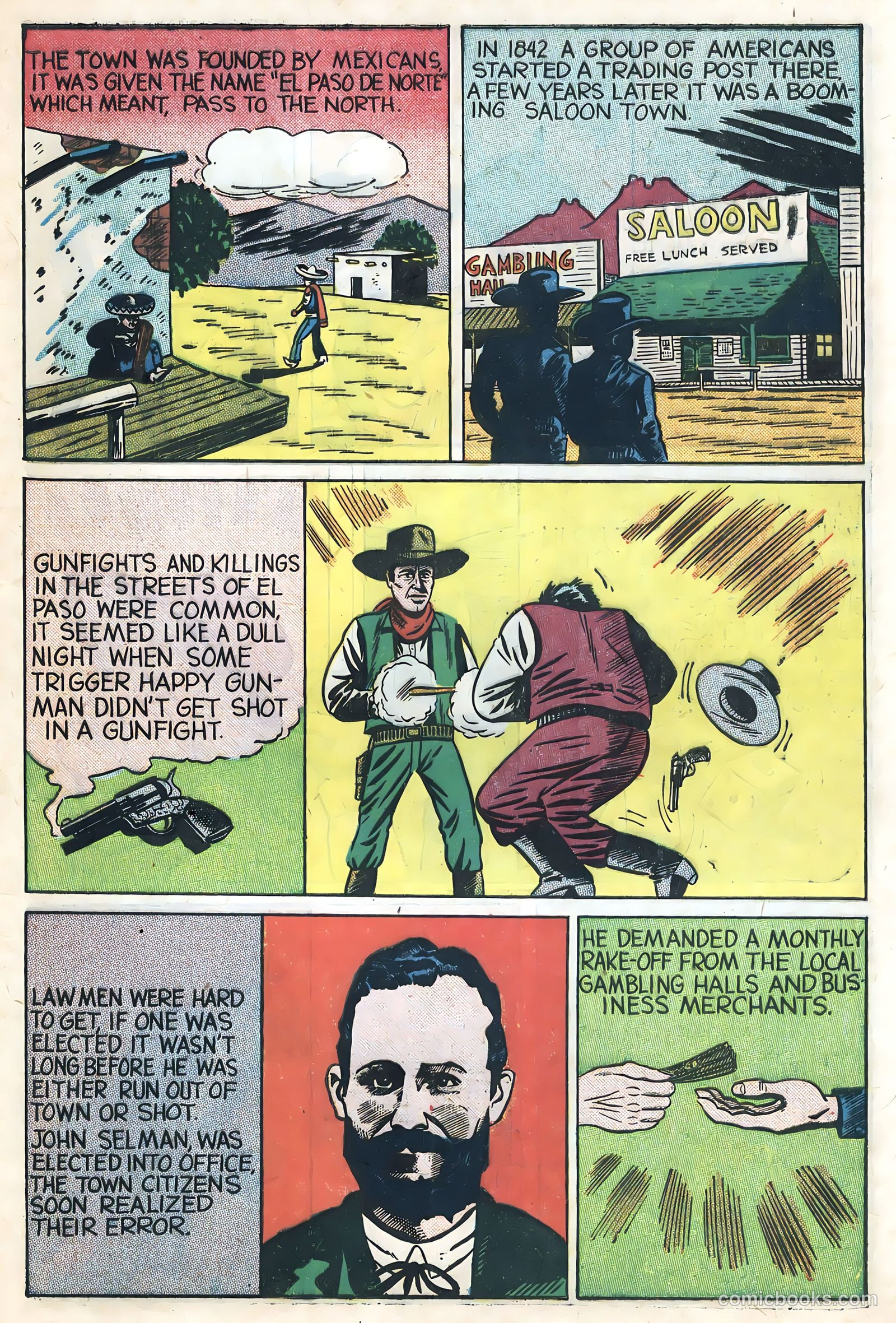 Sunset Carson Comics #2 (1951) — page 33 of 36