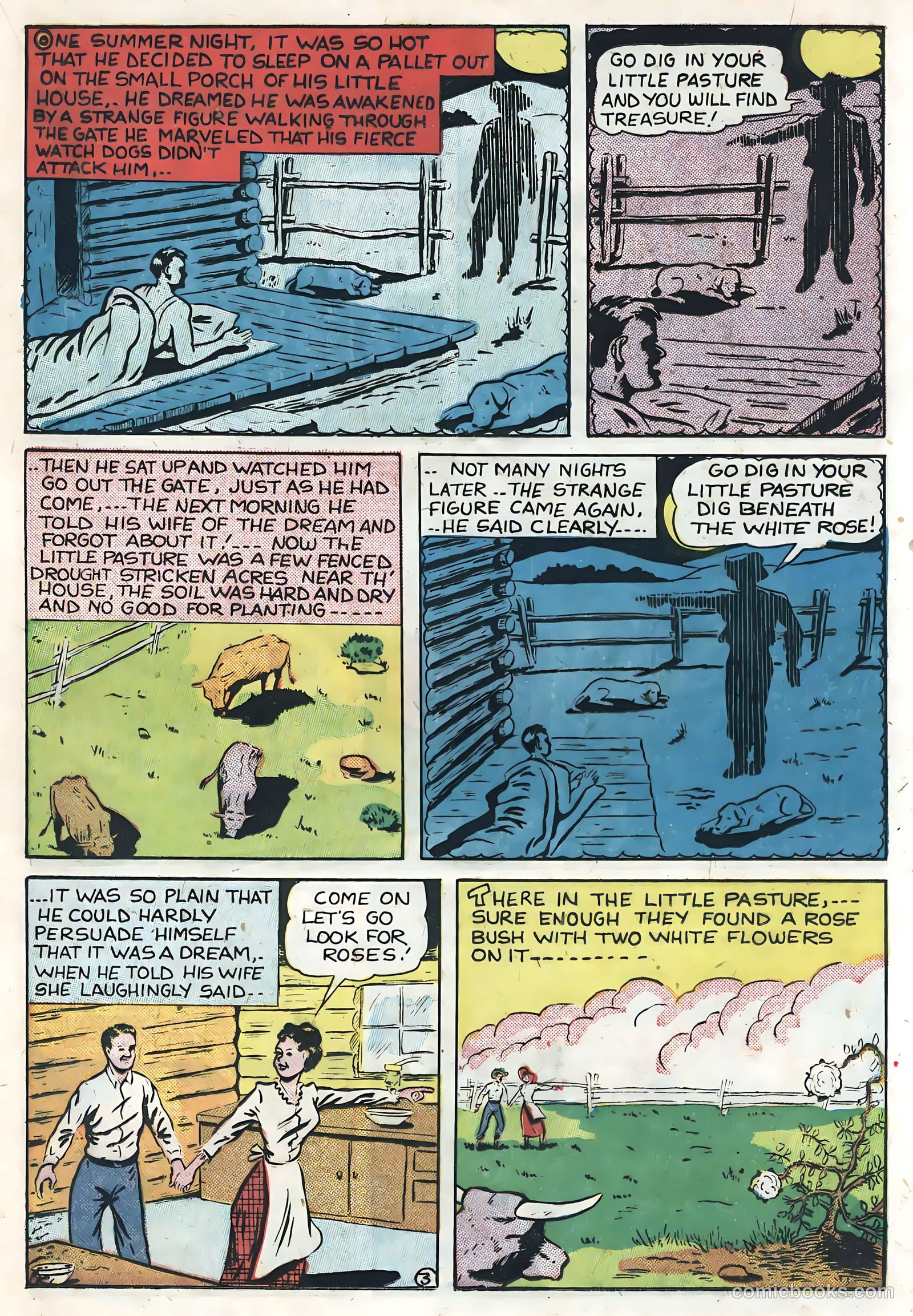 Sunset Carson Comics #3 (1951) — page 13 of 36