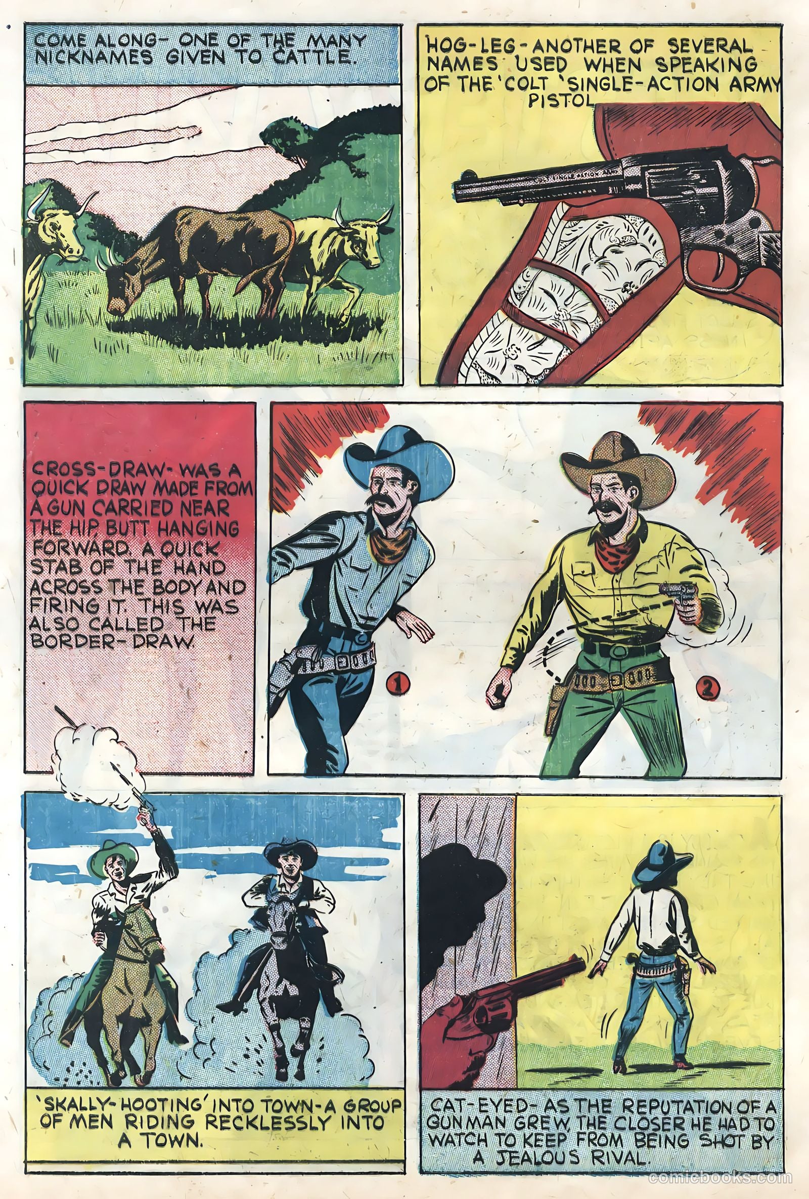 Sunset Carson Comics #3 (1951) — page 28 of 36
