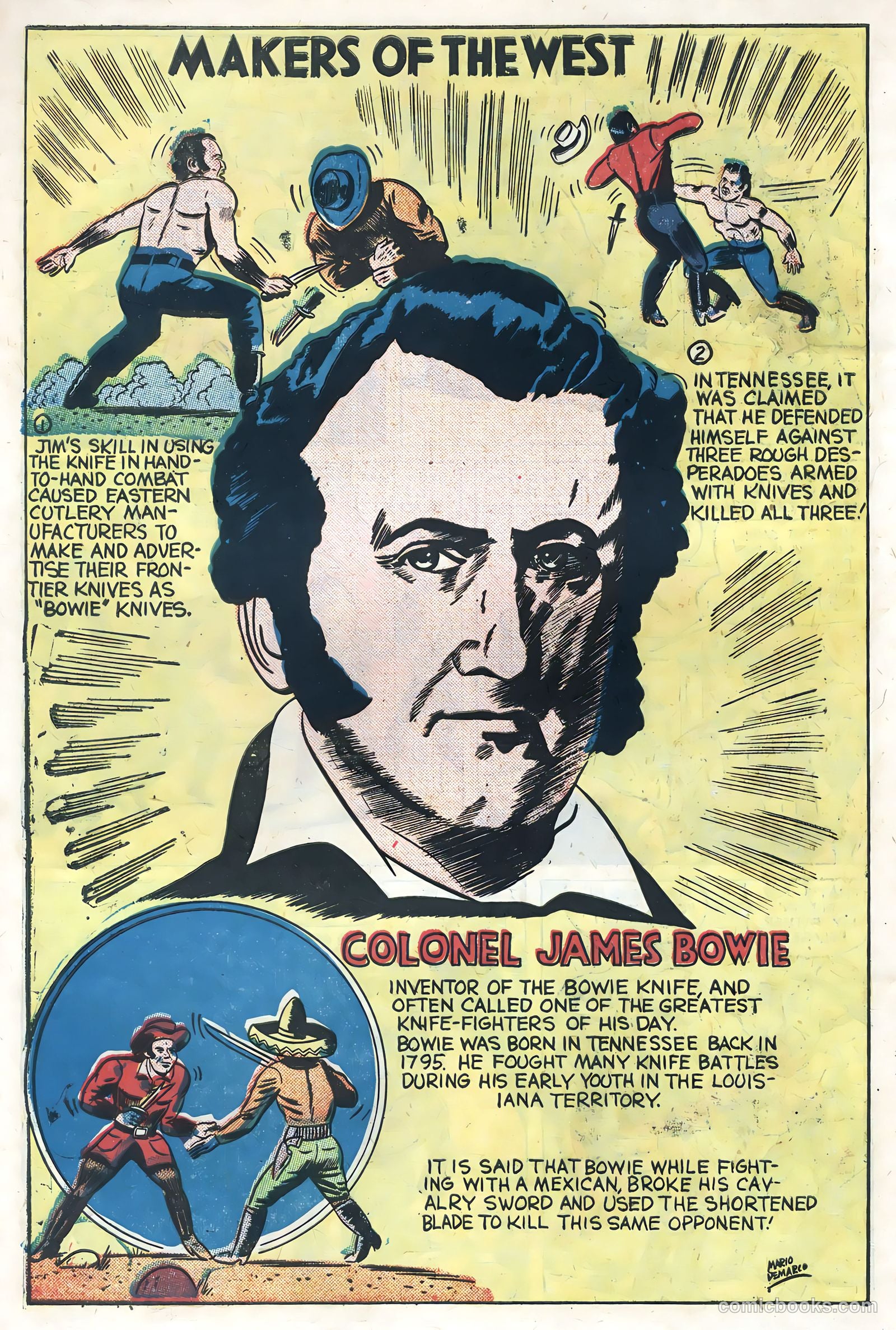 Sunset Carson Comics #4 (1951) — page 10 of 36