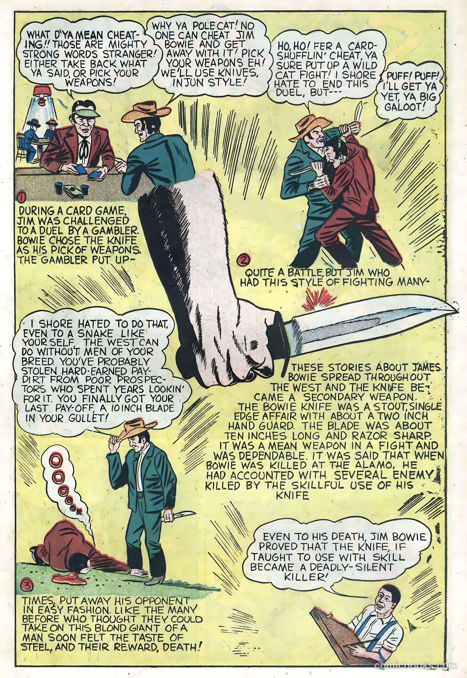 Sunset Carson Comics #4 (1951) — page 11 of 36