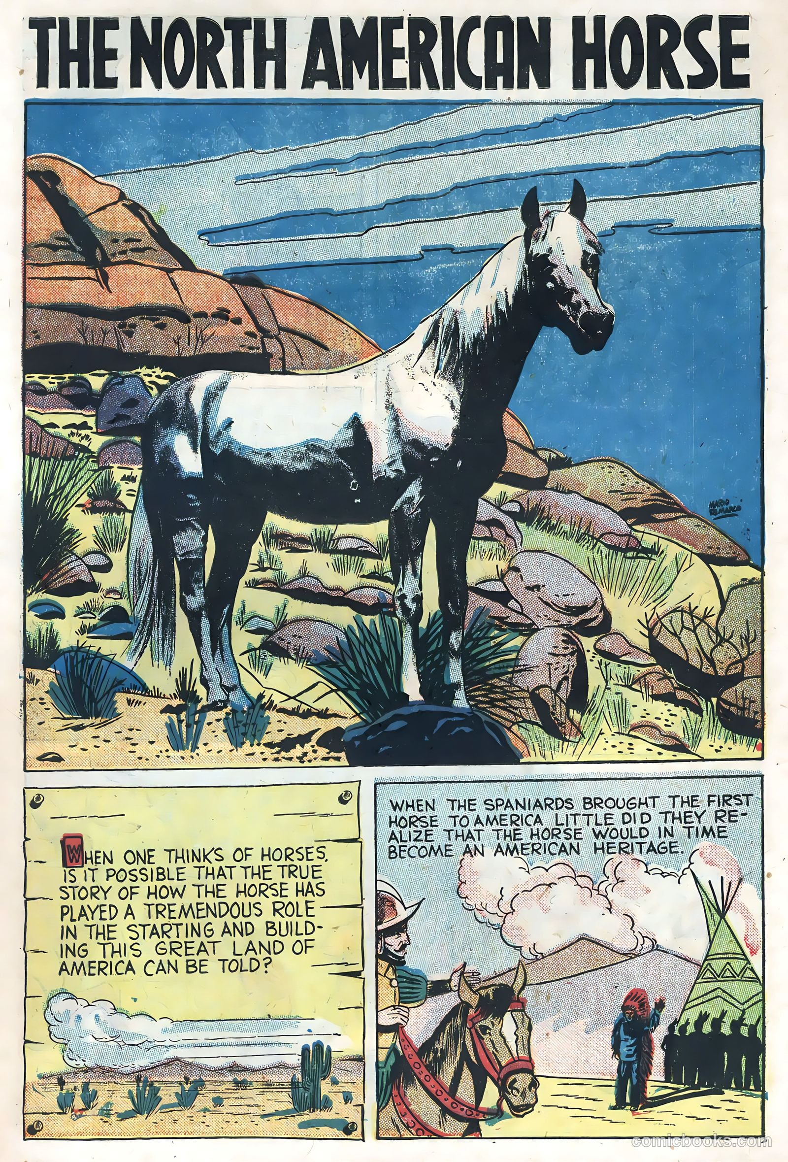 Sunset Carson Comics #4 (1951) — page 27 of 36