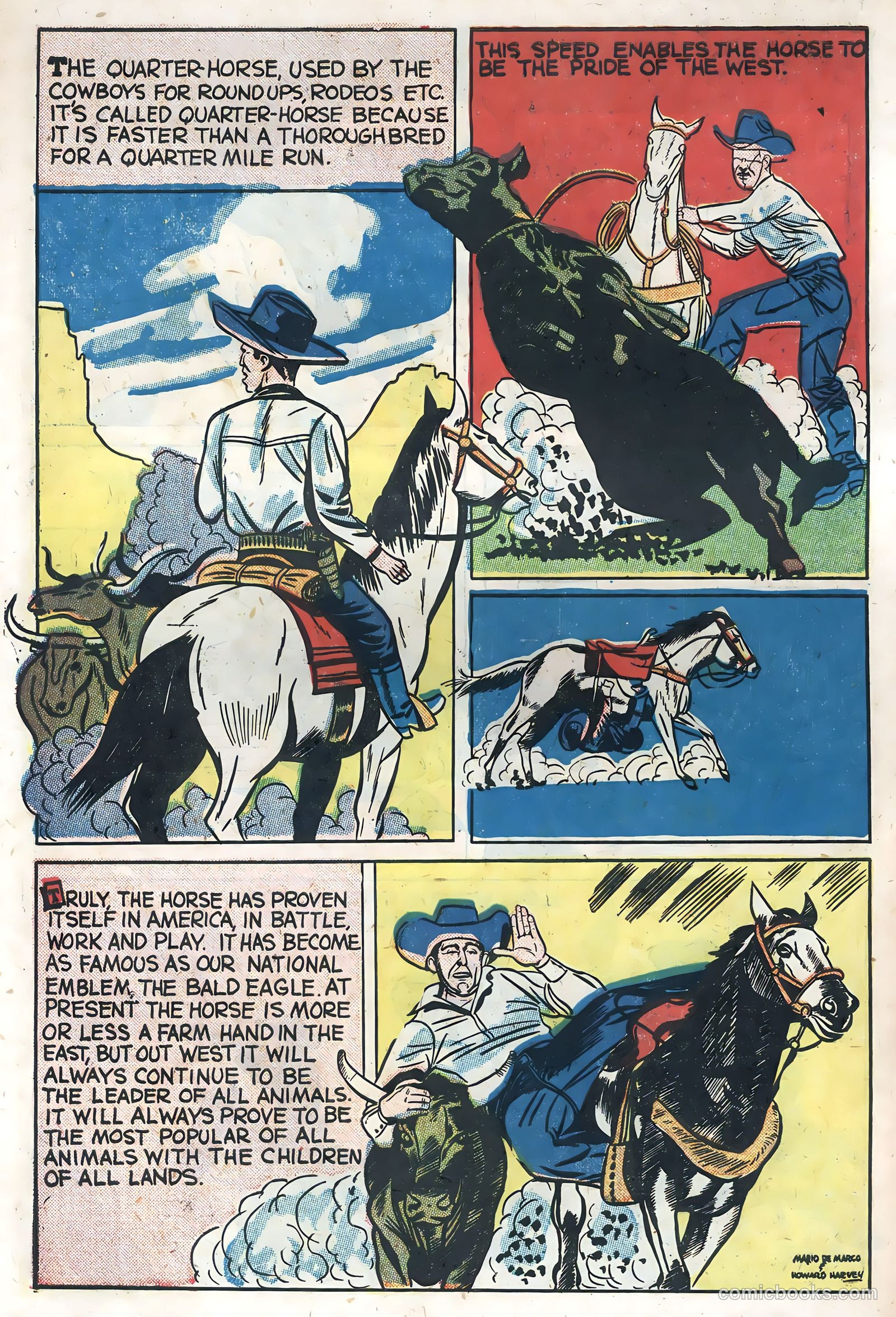 Sunset Carson Comics #4 (1951) — page 30 of 36