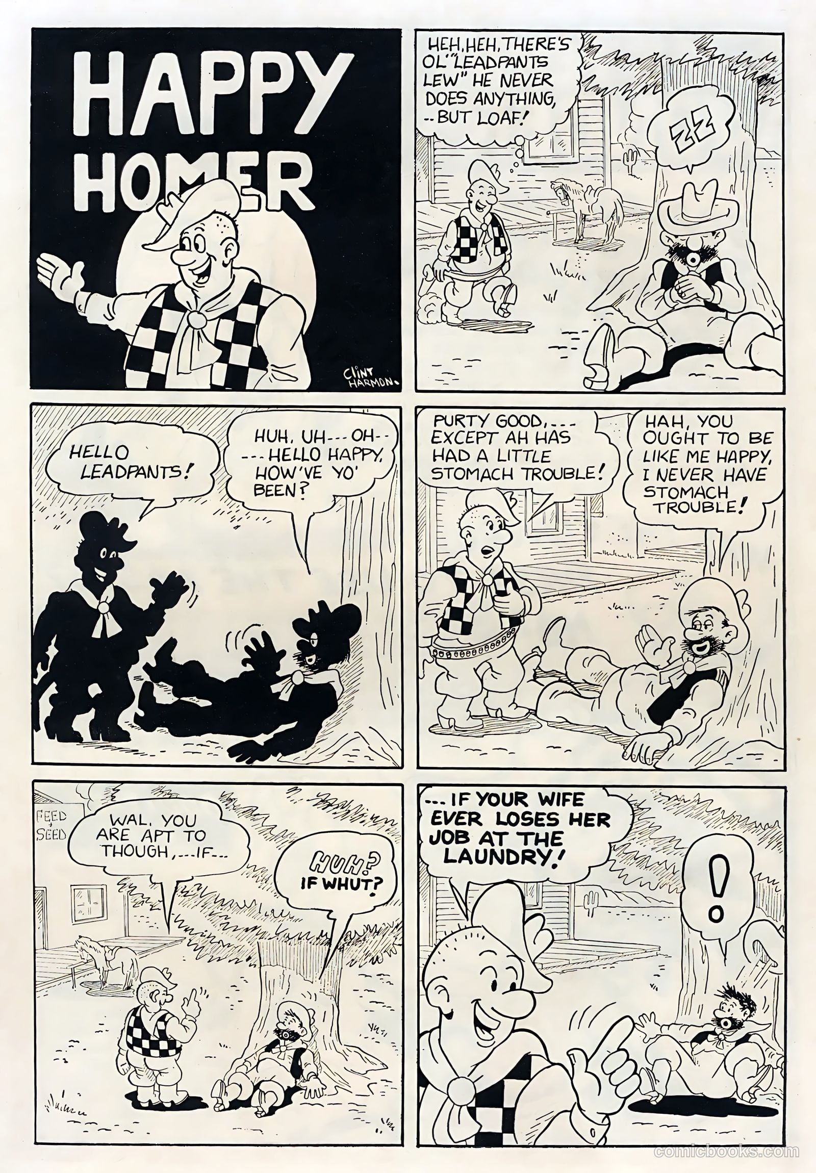 Sunset Carson Comics #4 (1951) — page 35 of 36