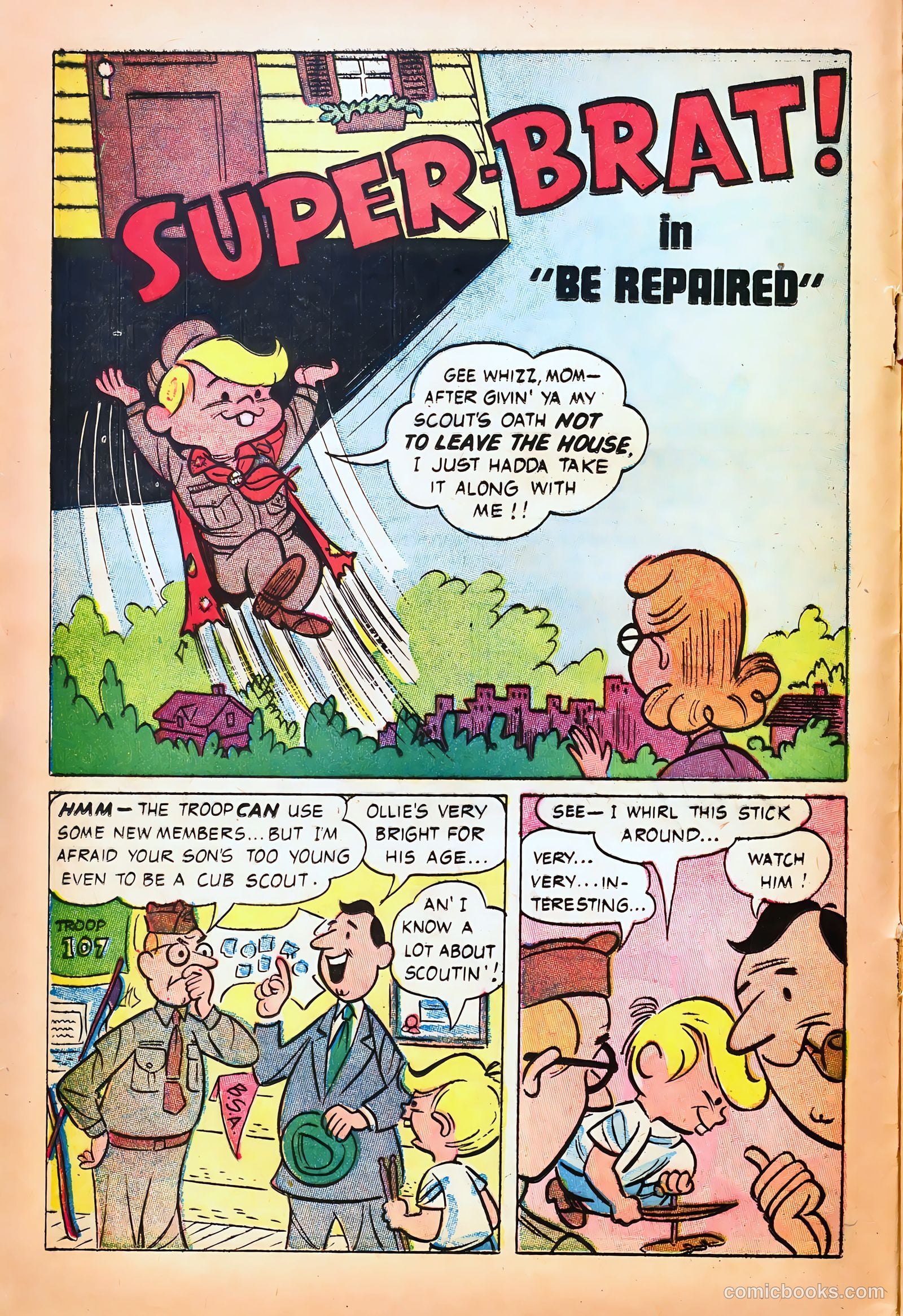 Super-Brat #1 (1954) — page 14 of 37