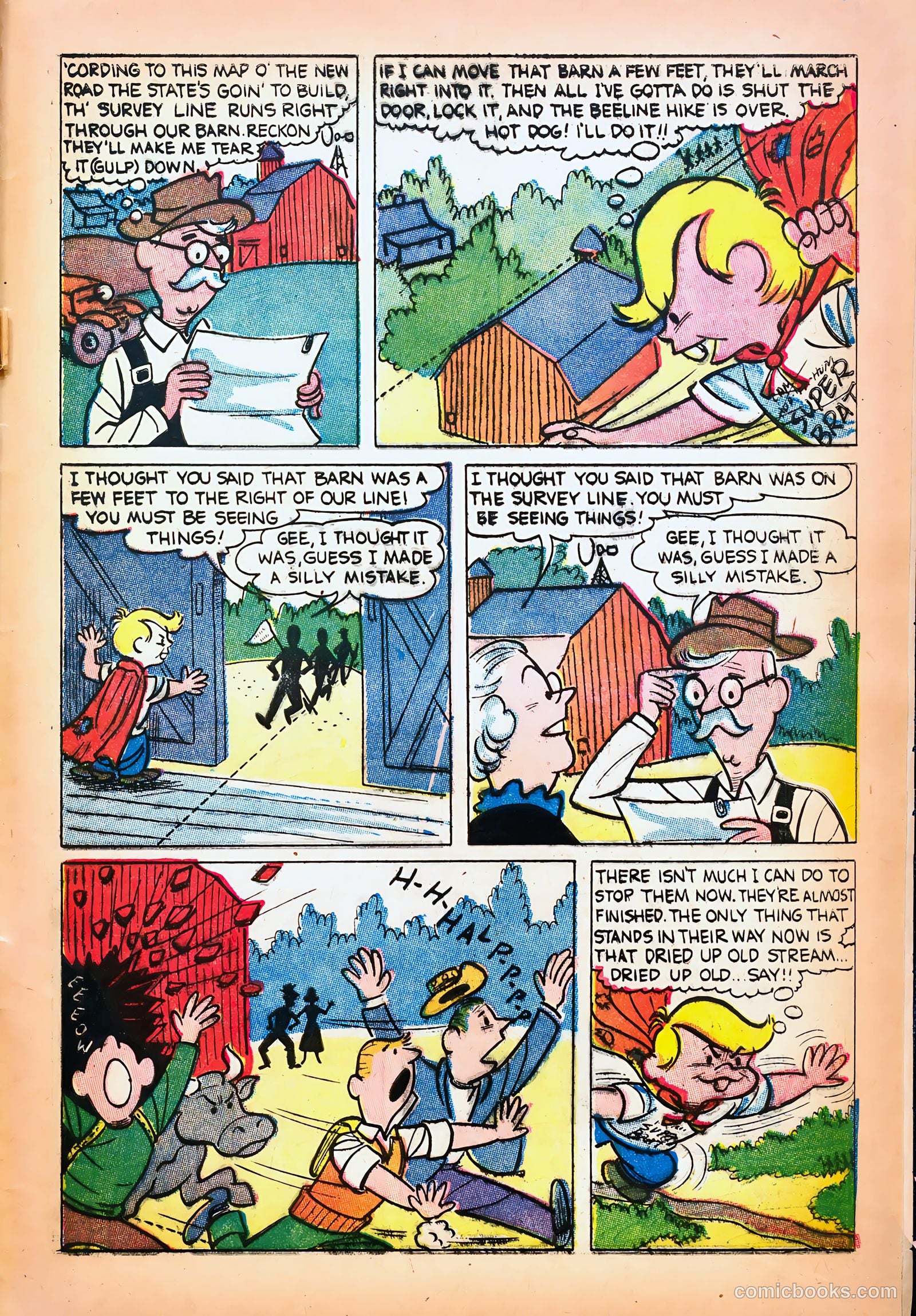 Super-Brat #1 (1954) — page 31 of 37