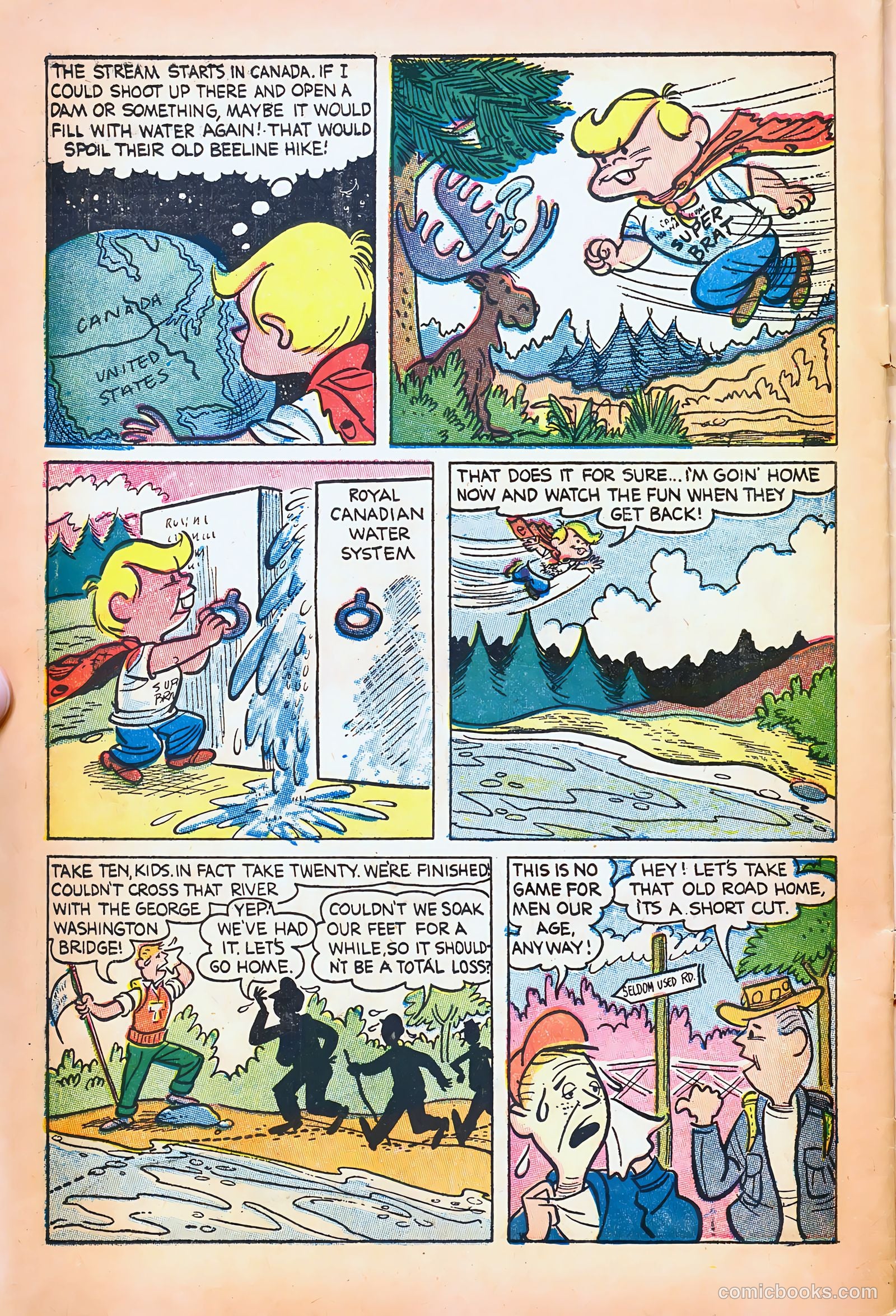 Super-Brat #1 (1954) — page 32 of 37