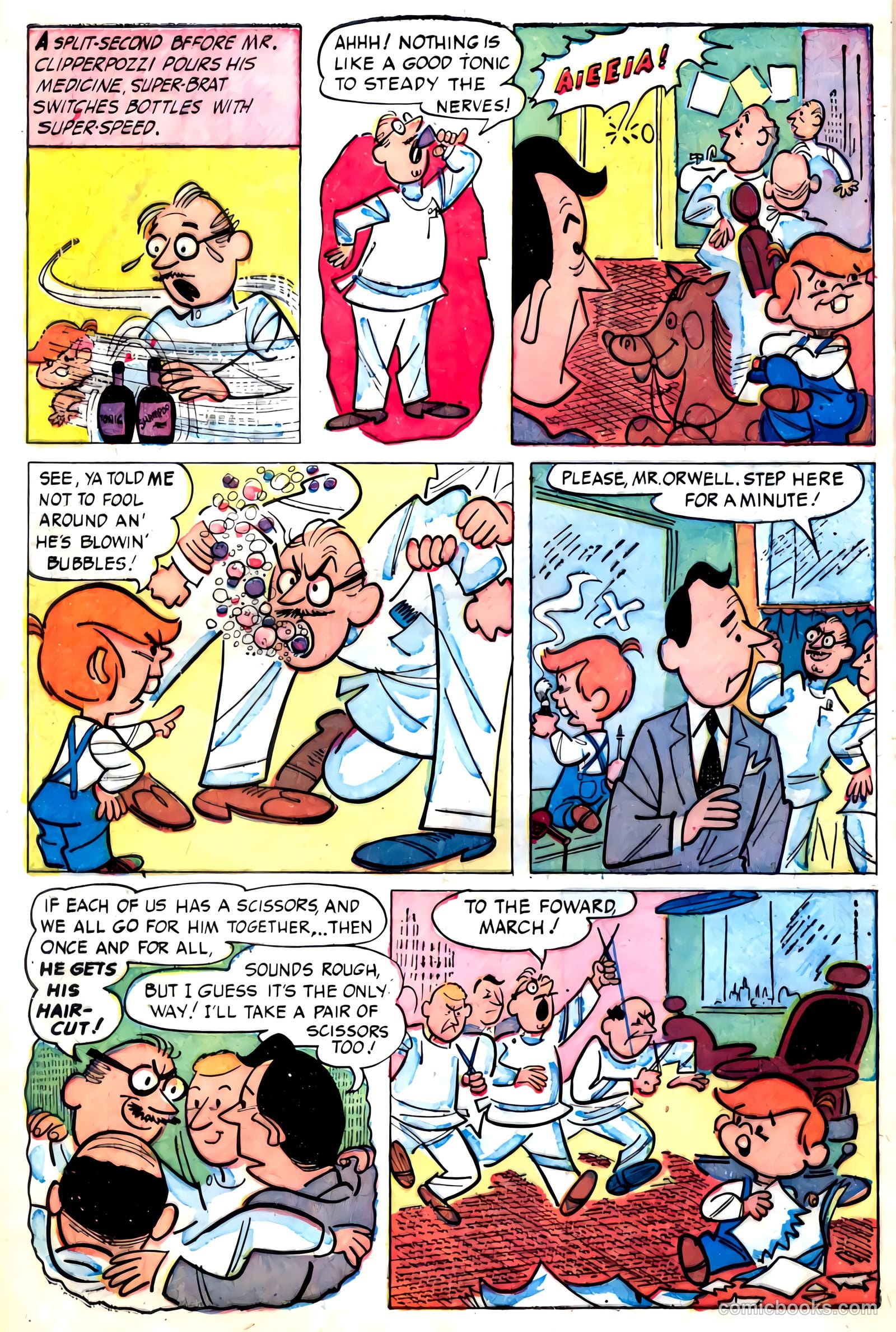 Super-Brat #3 (1954) — page 8 of 36
