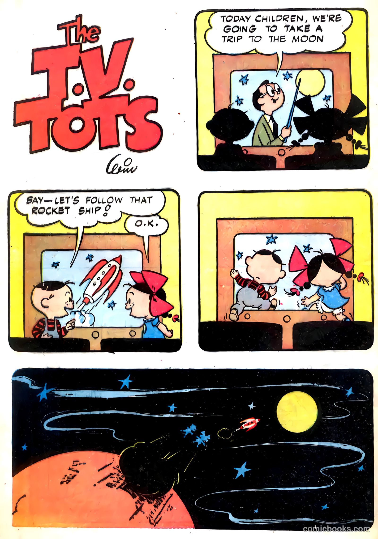 Super-Brat #3 (1954) — page 32 of 36