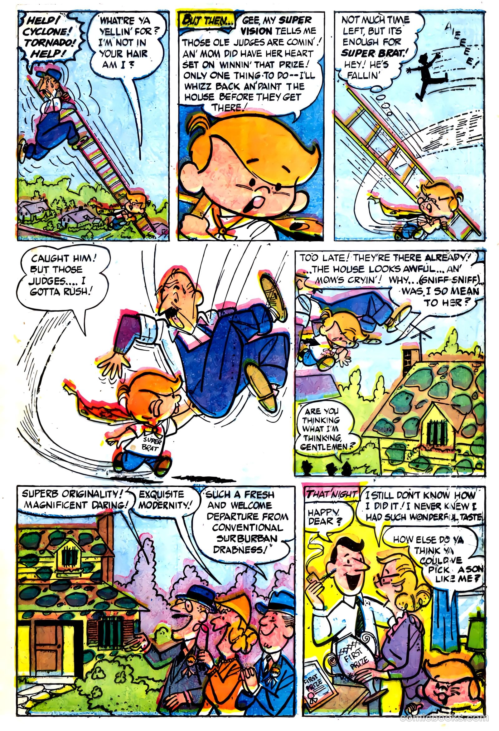 Super Brat #4 (1954) — page 23 of 36