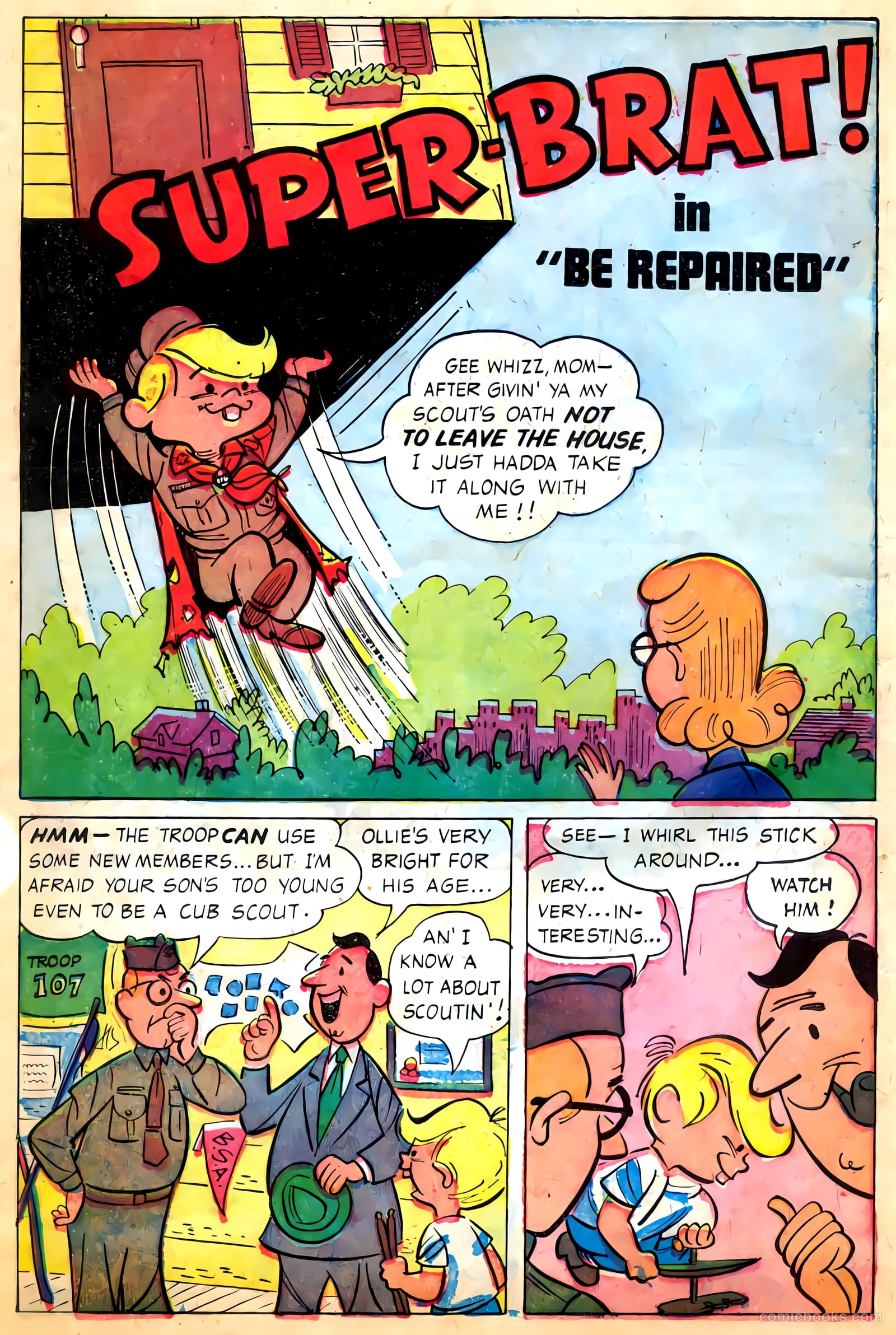Super Brat #7 (1958) — page 14 of 36