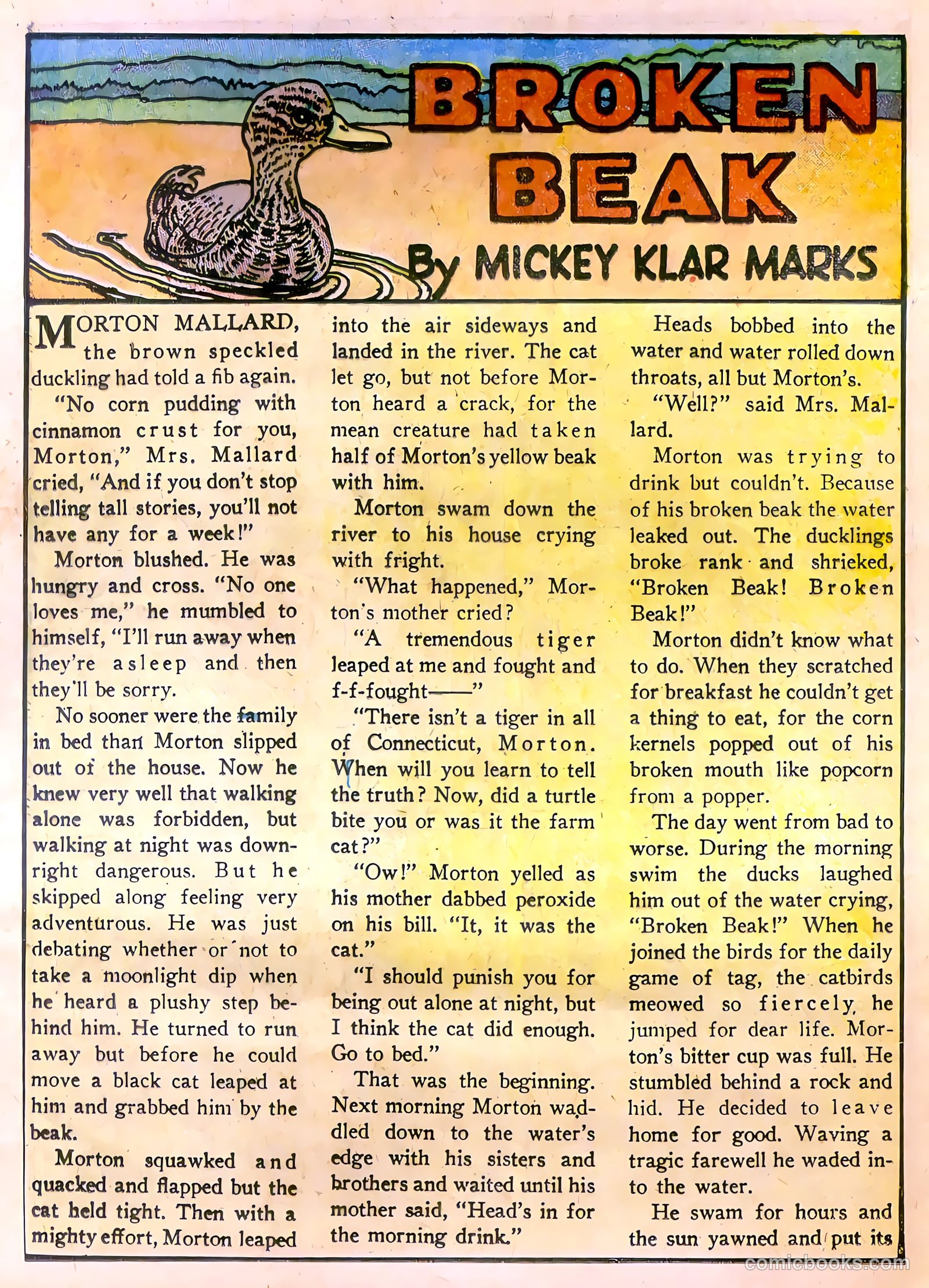Super Cat #1 (1957) — page 22 of 36