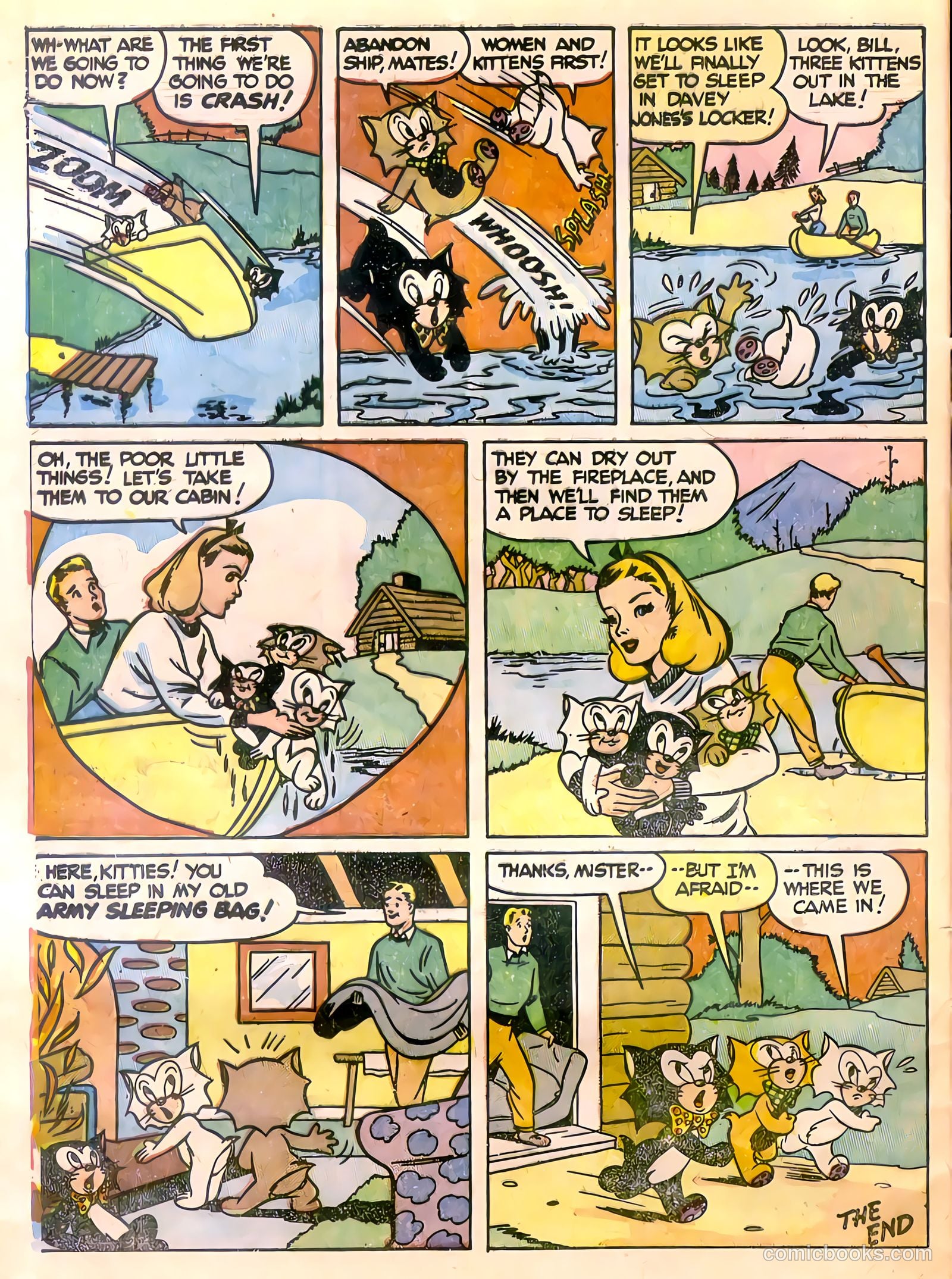 Super Cat #1 (1957) — page 34 of 36