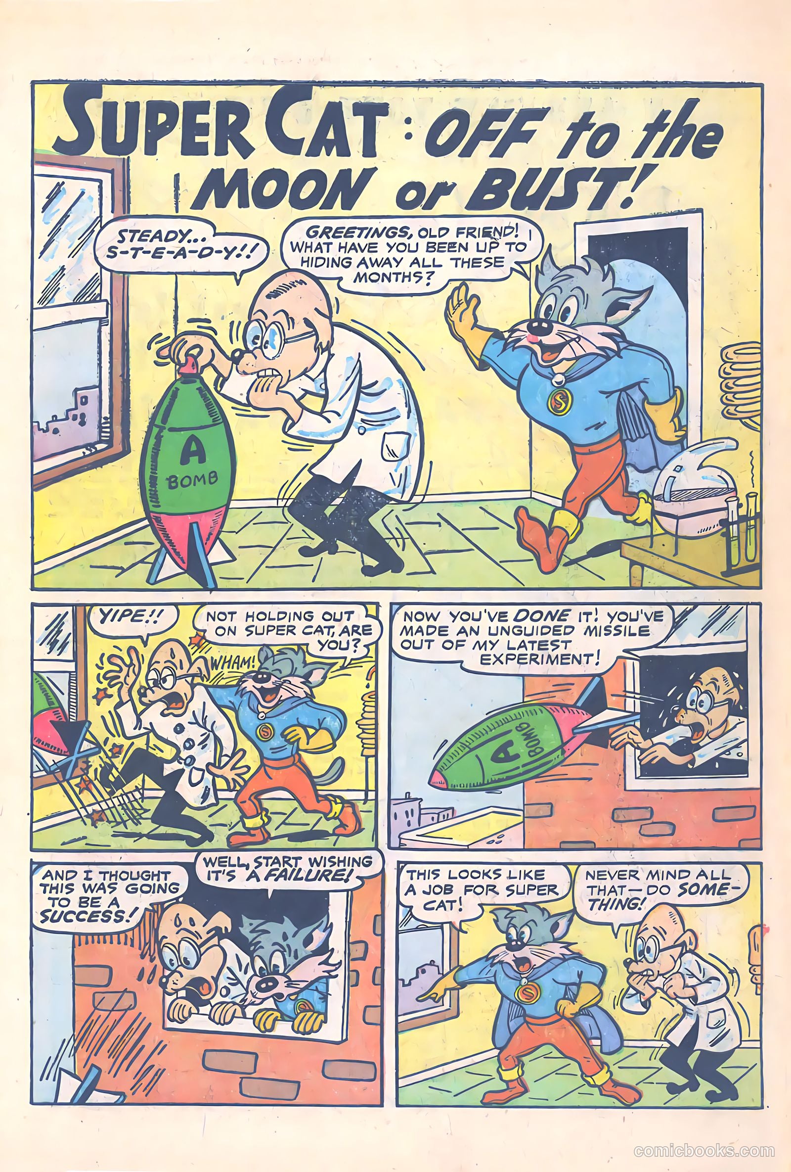Super-Cat #4 (1958) — page 3 of 35