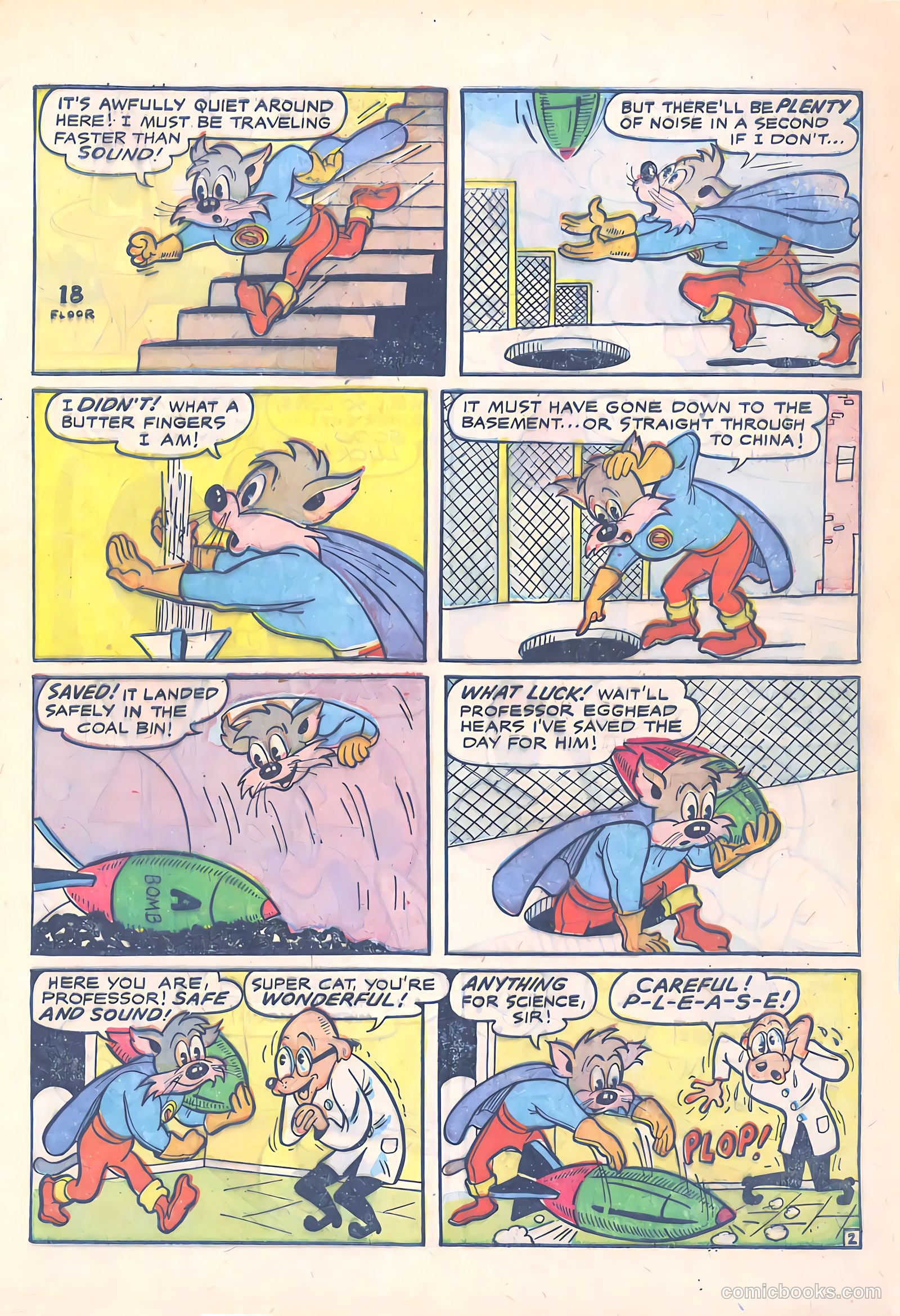 Super-Cat #4 (1958) — page 5 of 35