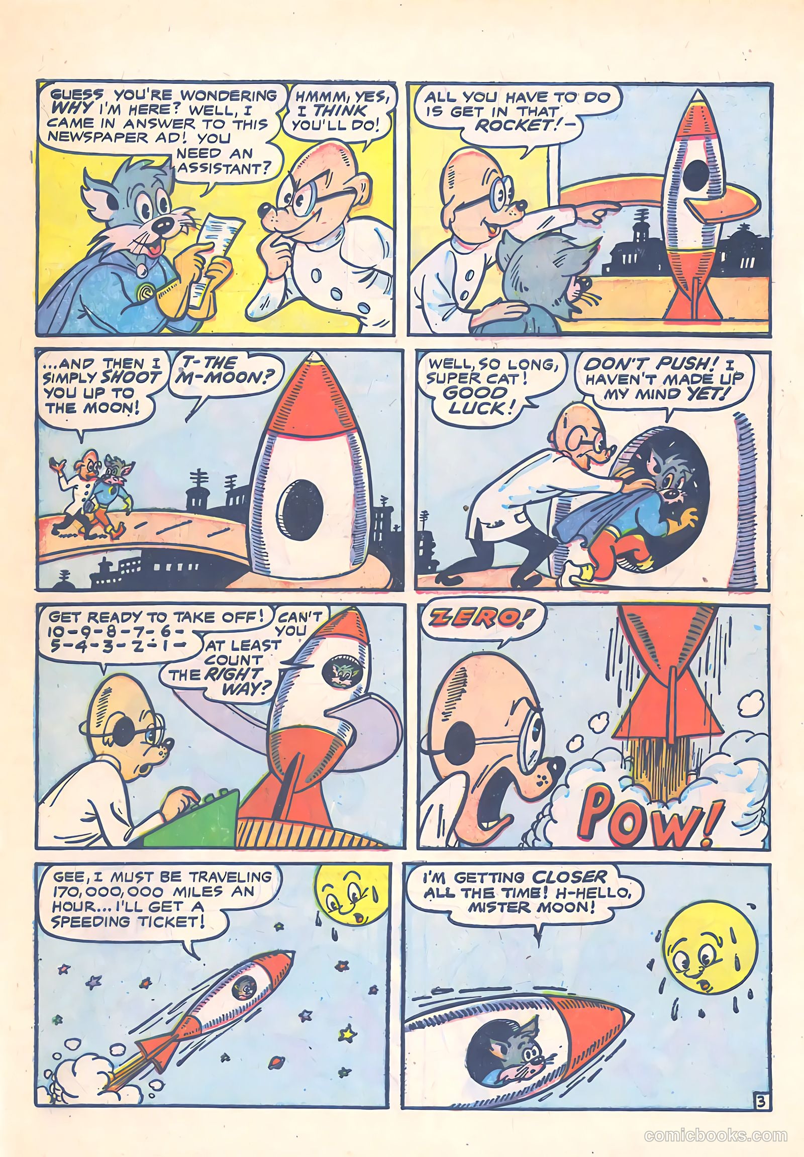Super-Cat #4 (1958) — page 6 of 35