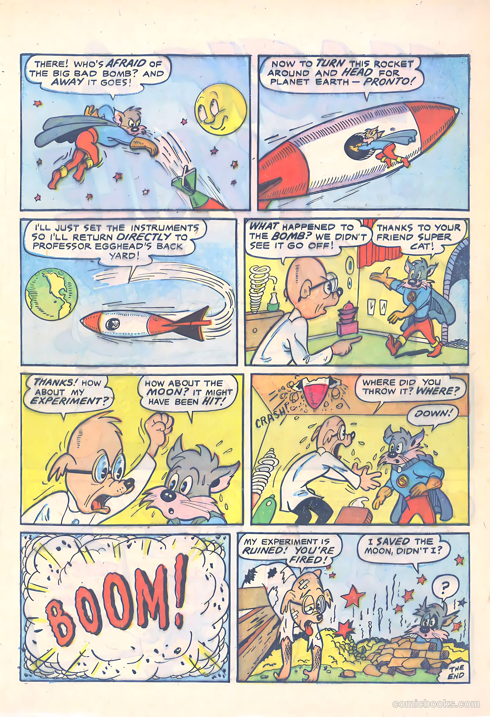 Super-Cat #4 (1958) — page 9 of 35