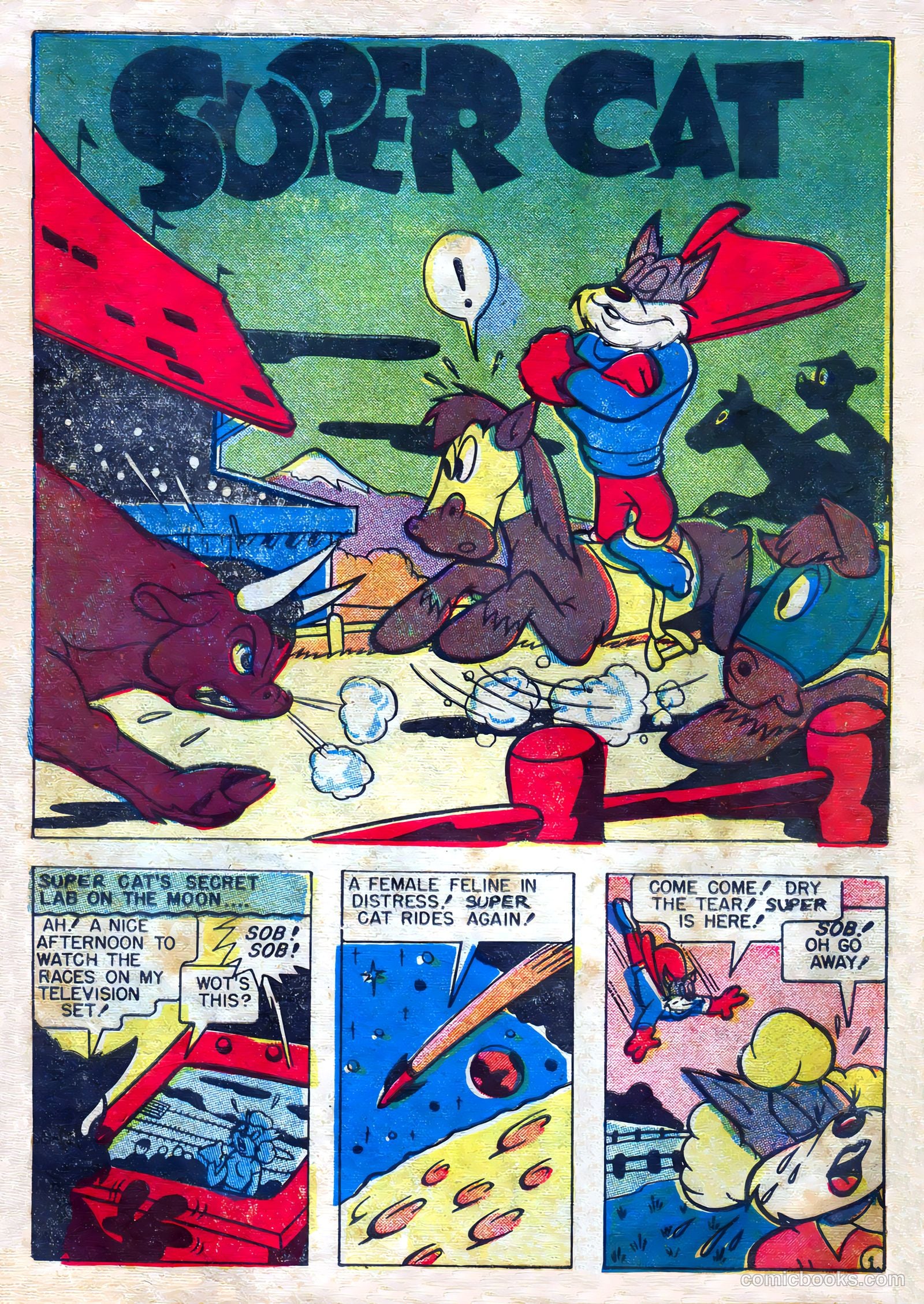 Super Cat #57 (1954) — page 3 of 42