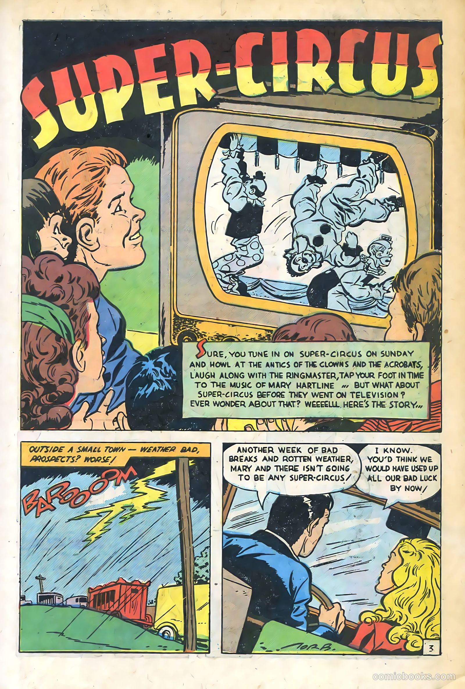 Super Circus #1 (1951) — page 3 of 52