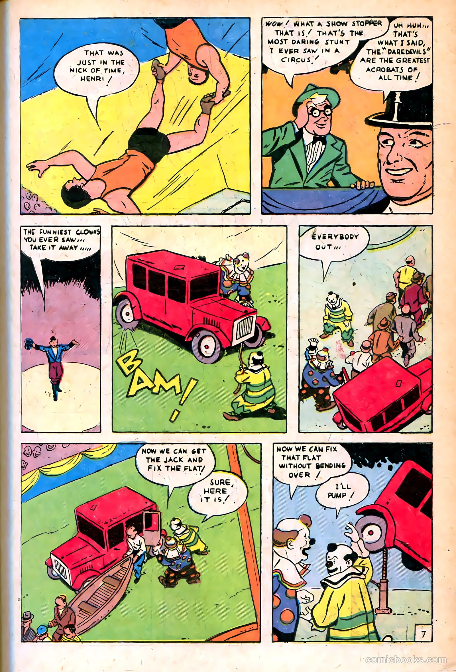 Super Circus #1 (1951) — page 7 of 52