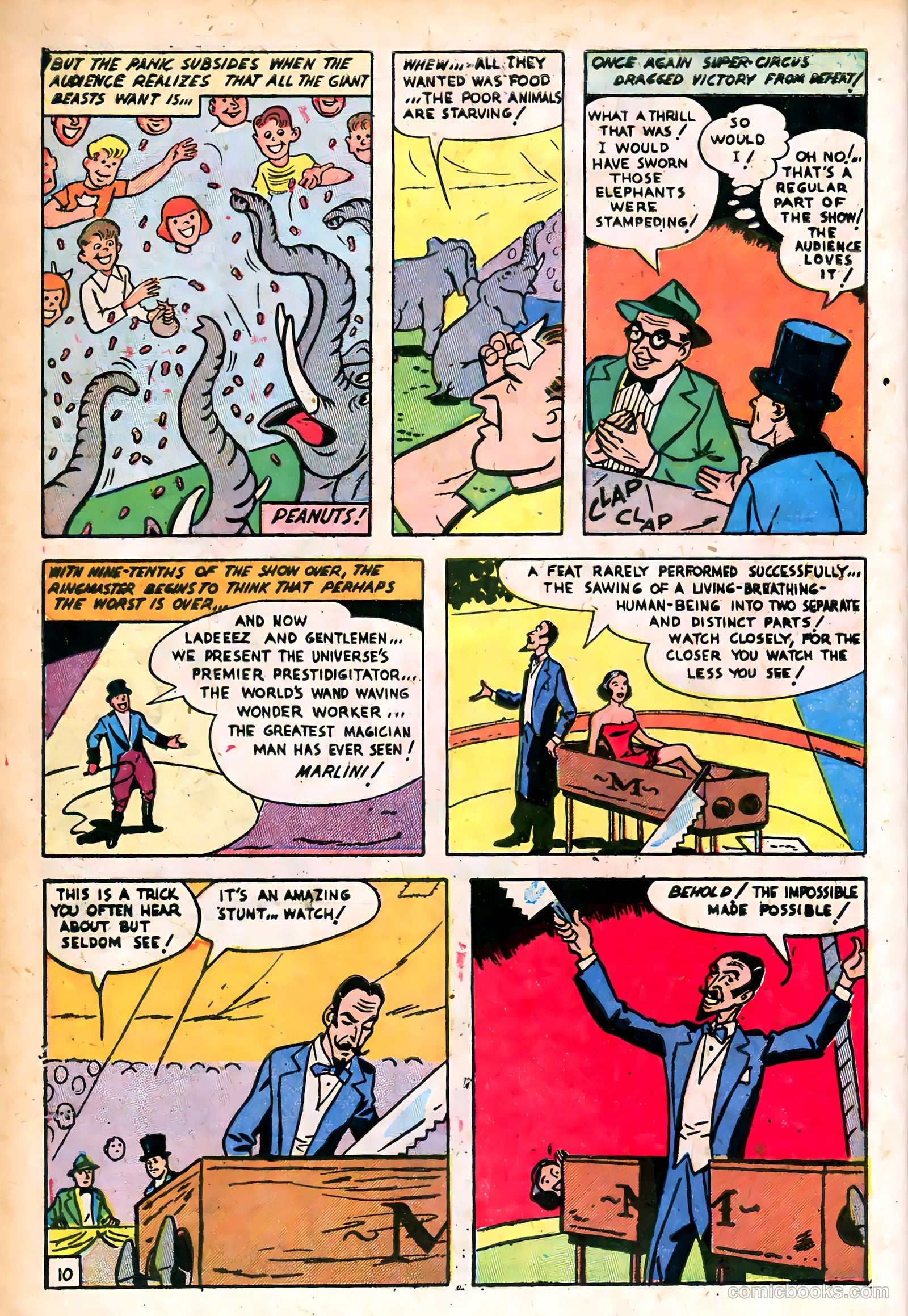 Super Circus #1 (1951) — page 10 of 52