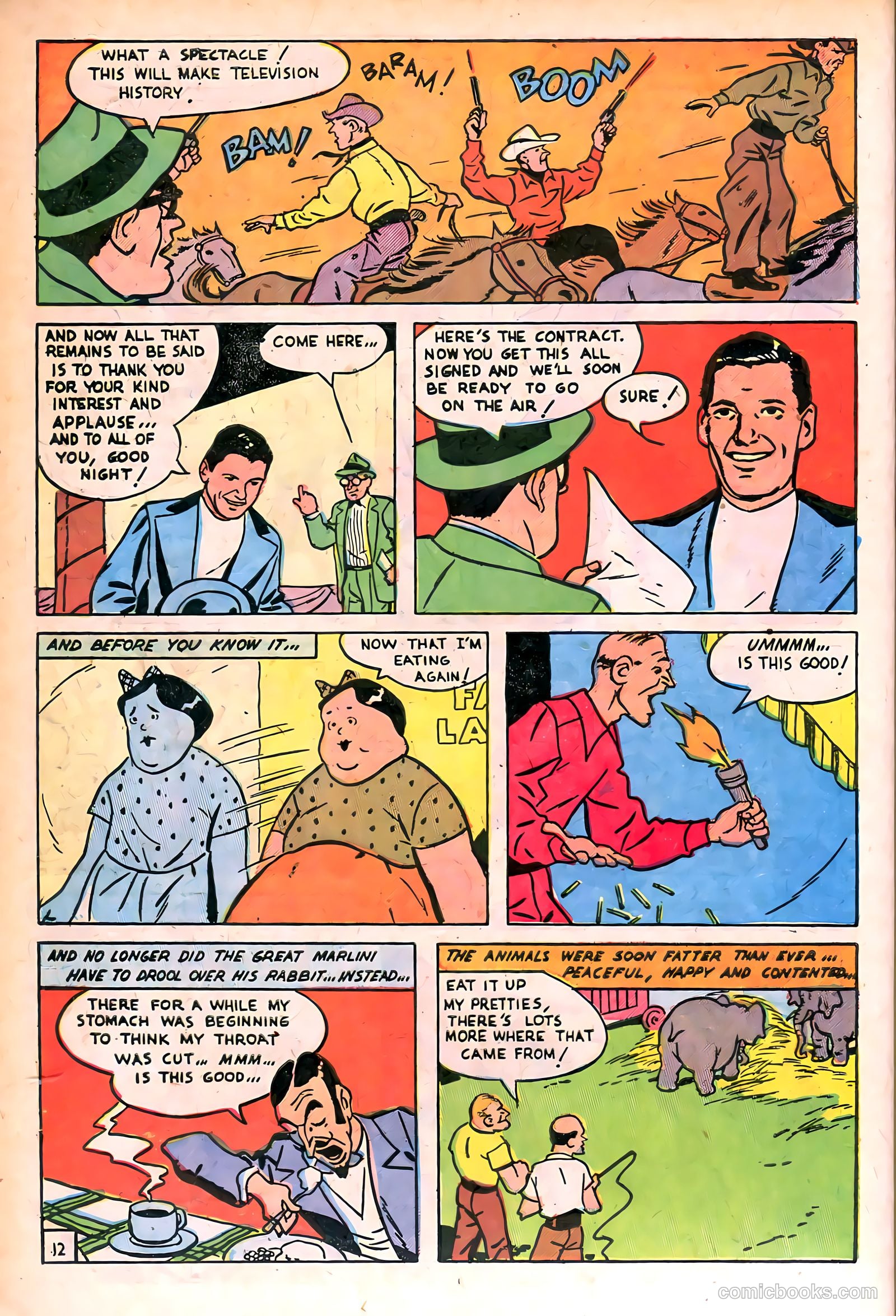Super Circus #1 (1951) — page 12 of 52