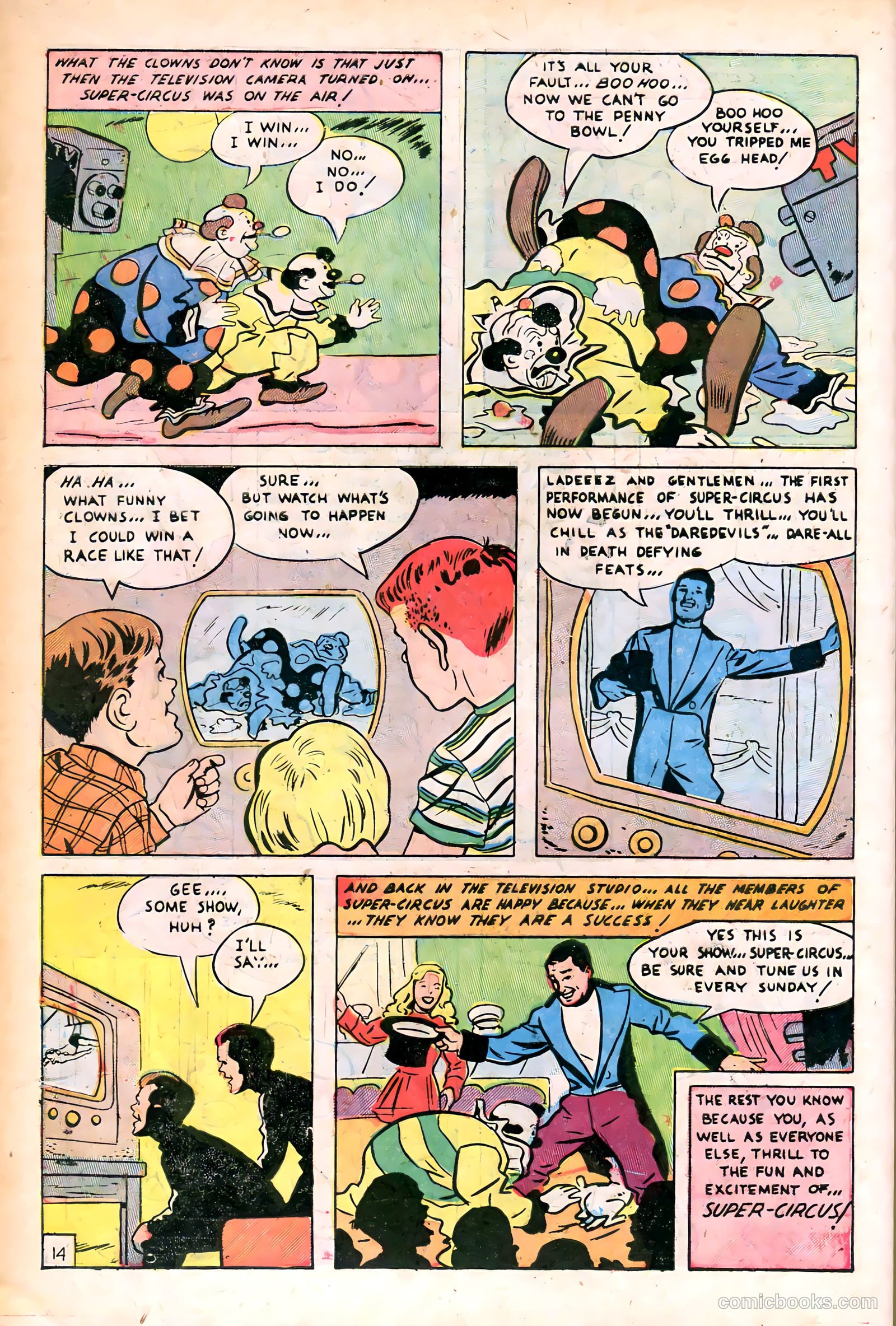 Super Circus #1 (1951) — page 14 of 52