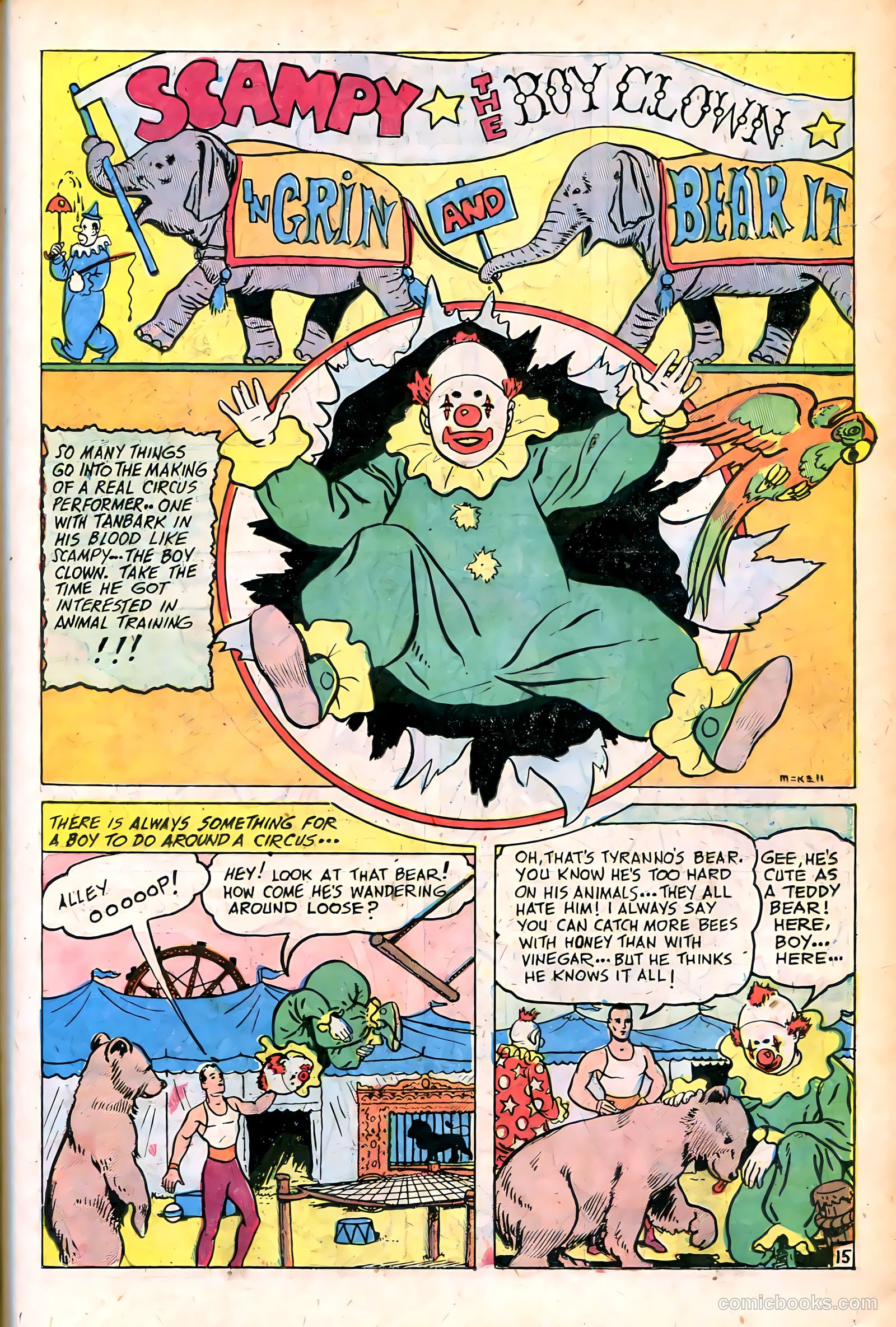 Super Circus #1 (1951) — page 15 of 52