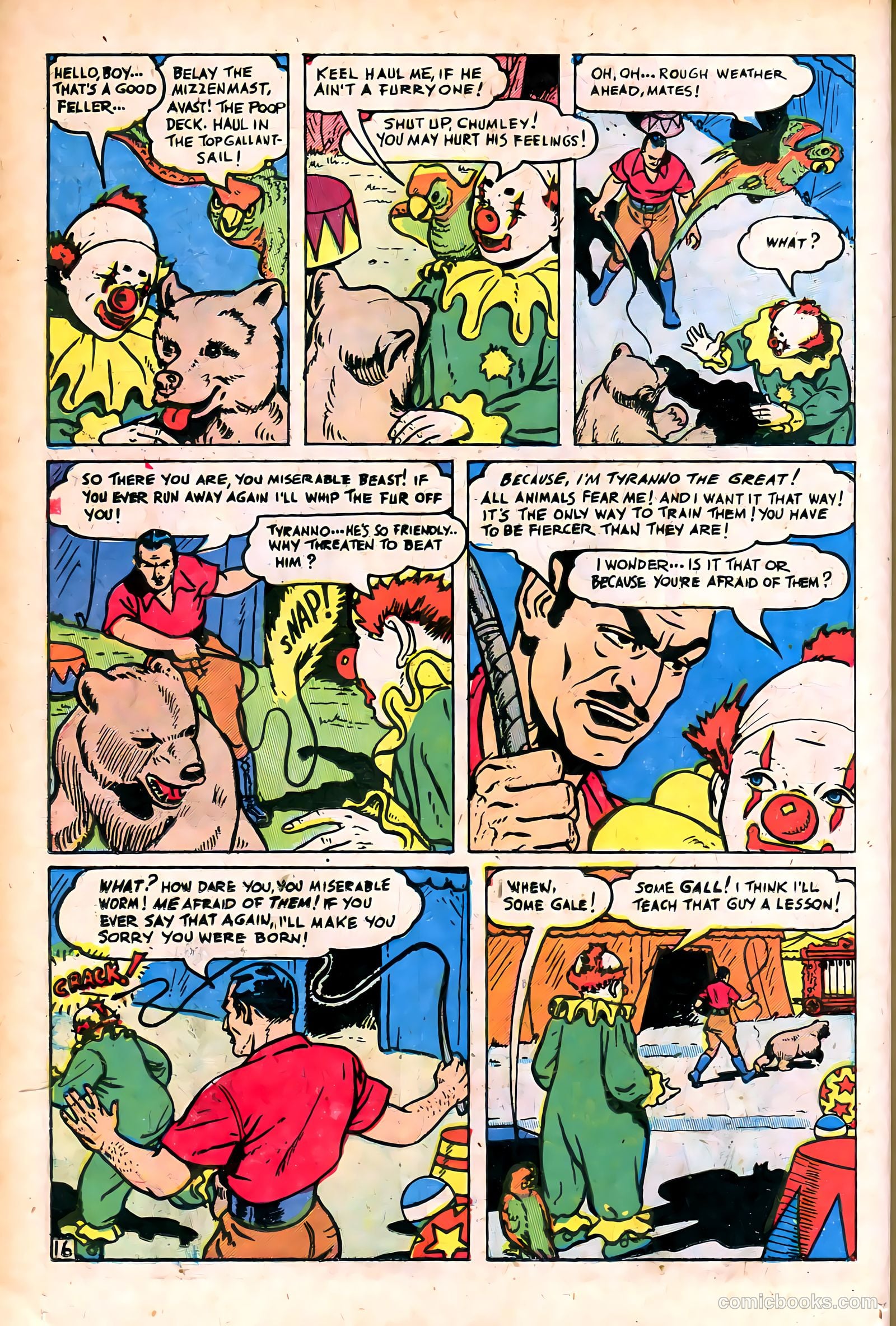 Super Circus #1 (1951) — page 16 of 52