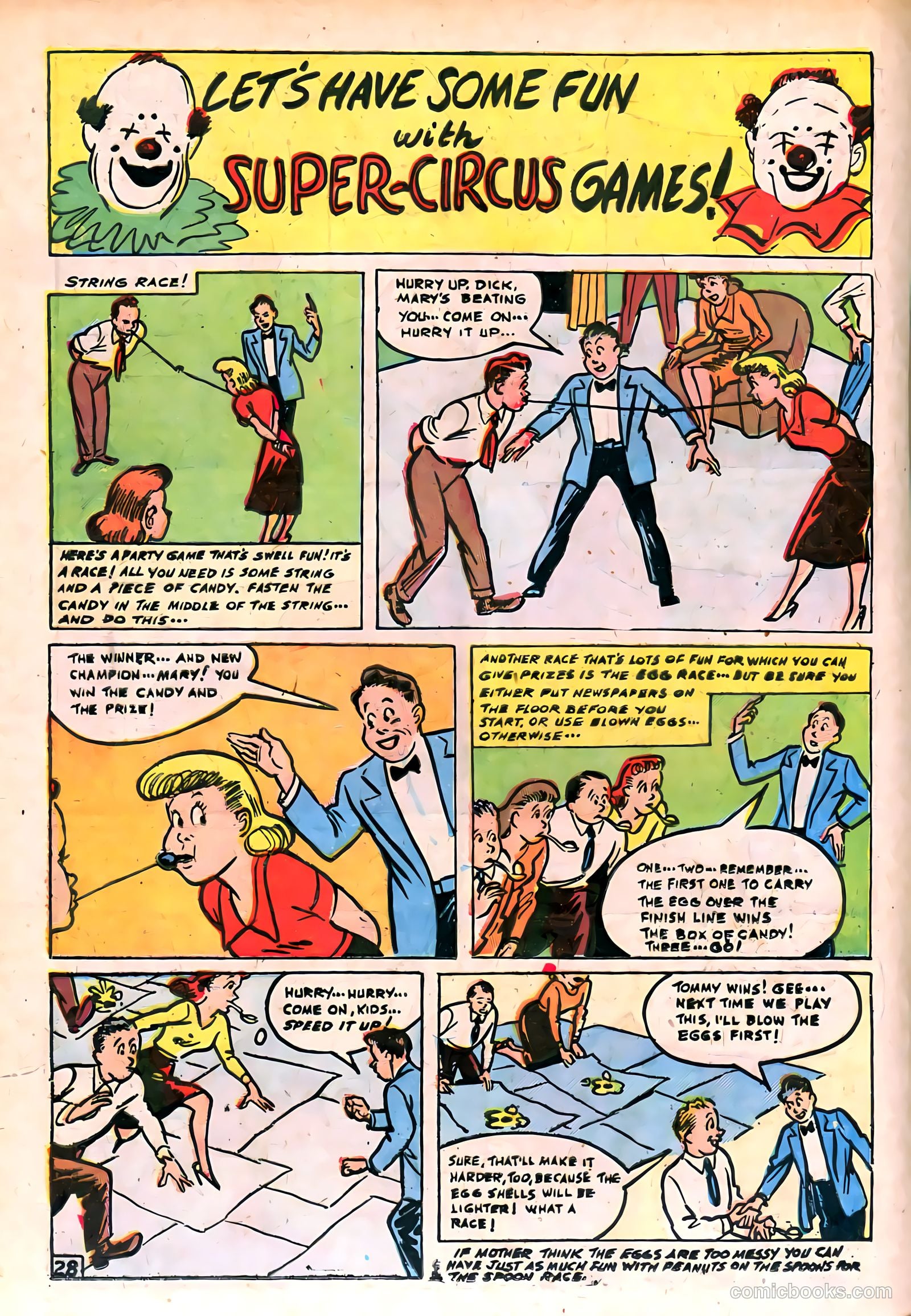 Super Circus #1 (1951) — page 28 of 52