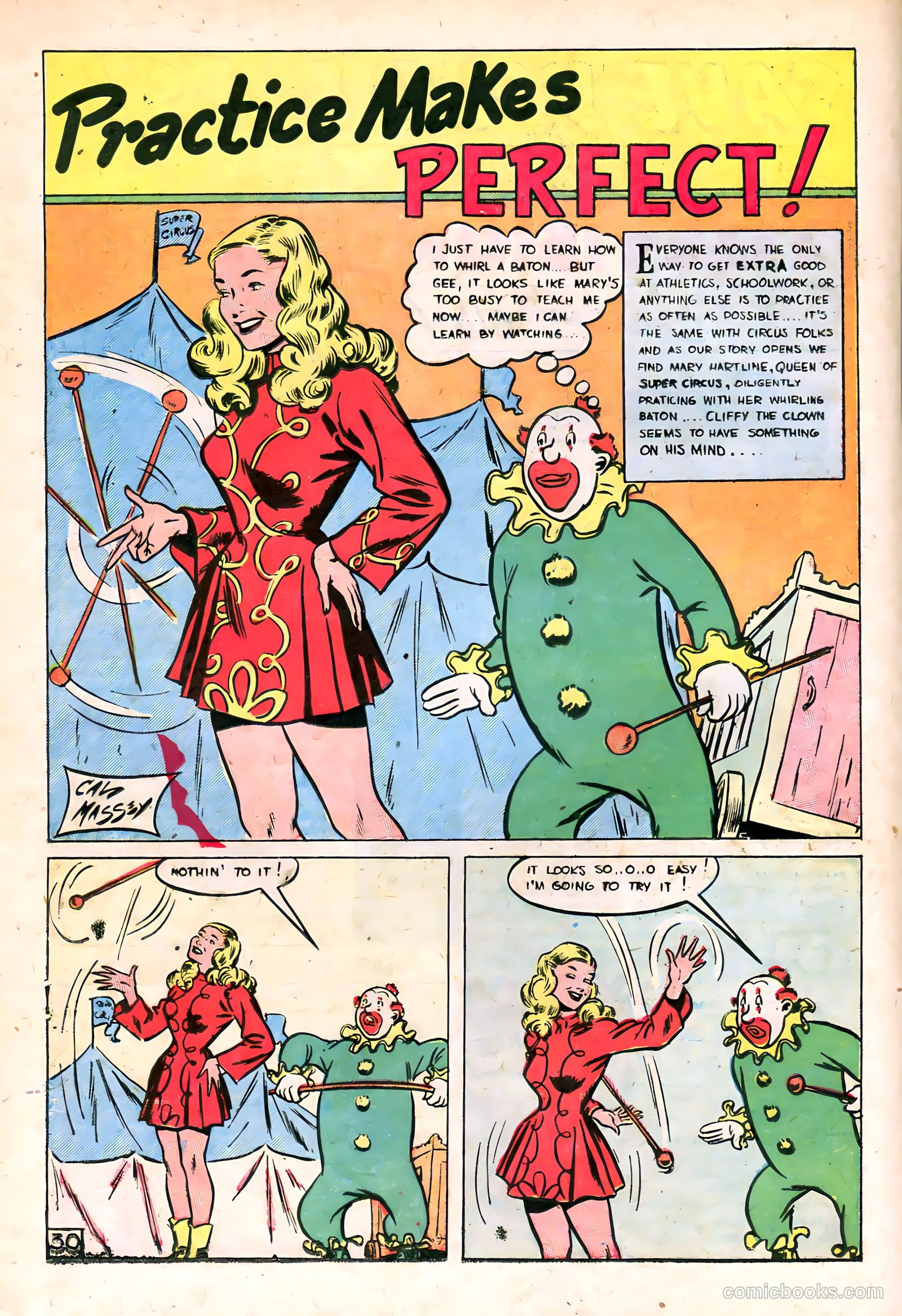 Super Circus #1 (1951) — page 30 of 52