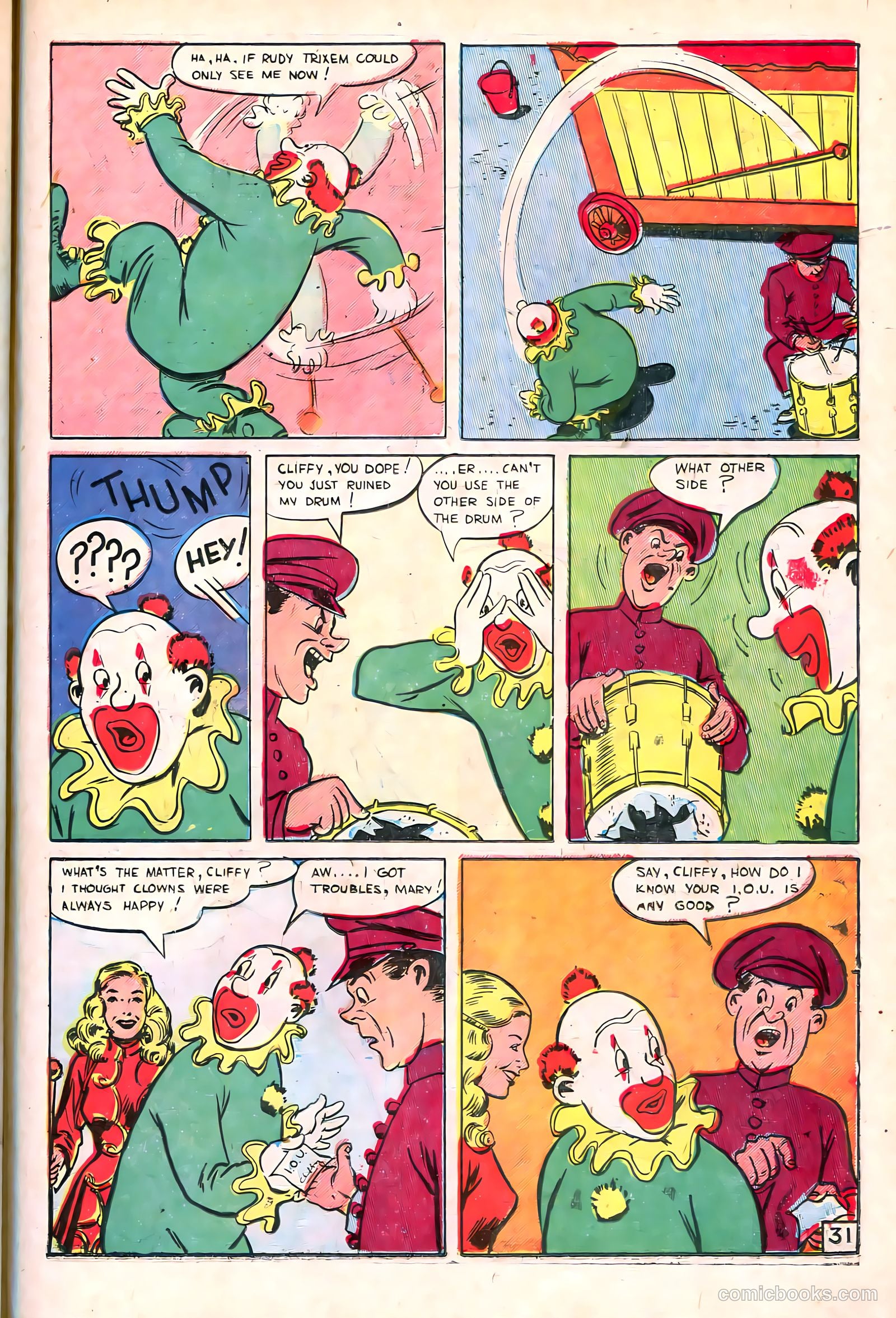 Super Circus #1 (1951) — page 31 of 52