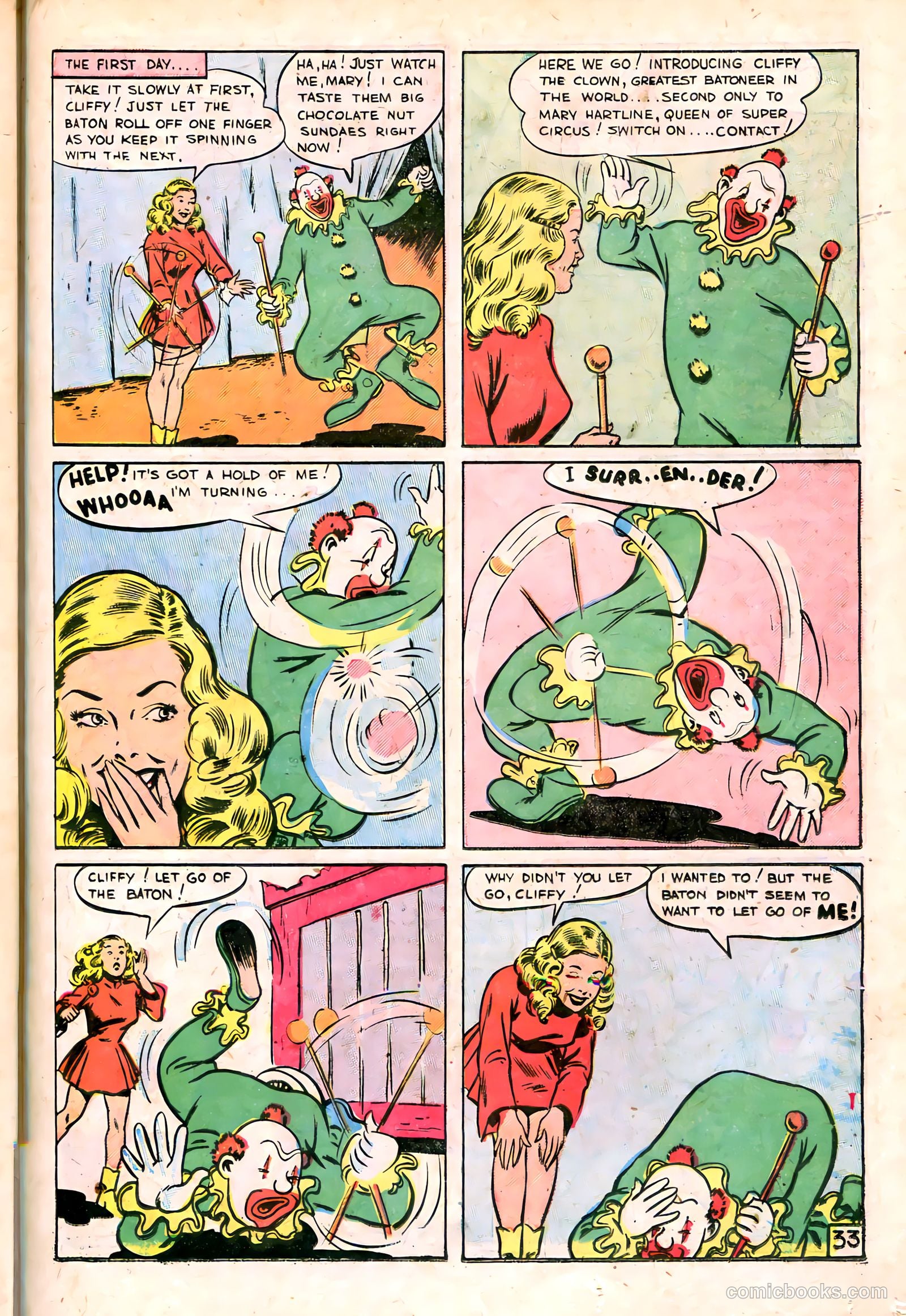 Super Circus #1 (1951) — page 33 of 52
