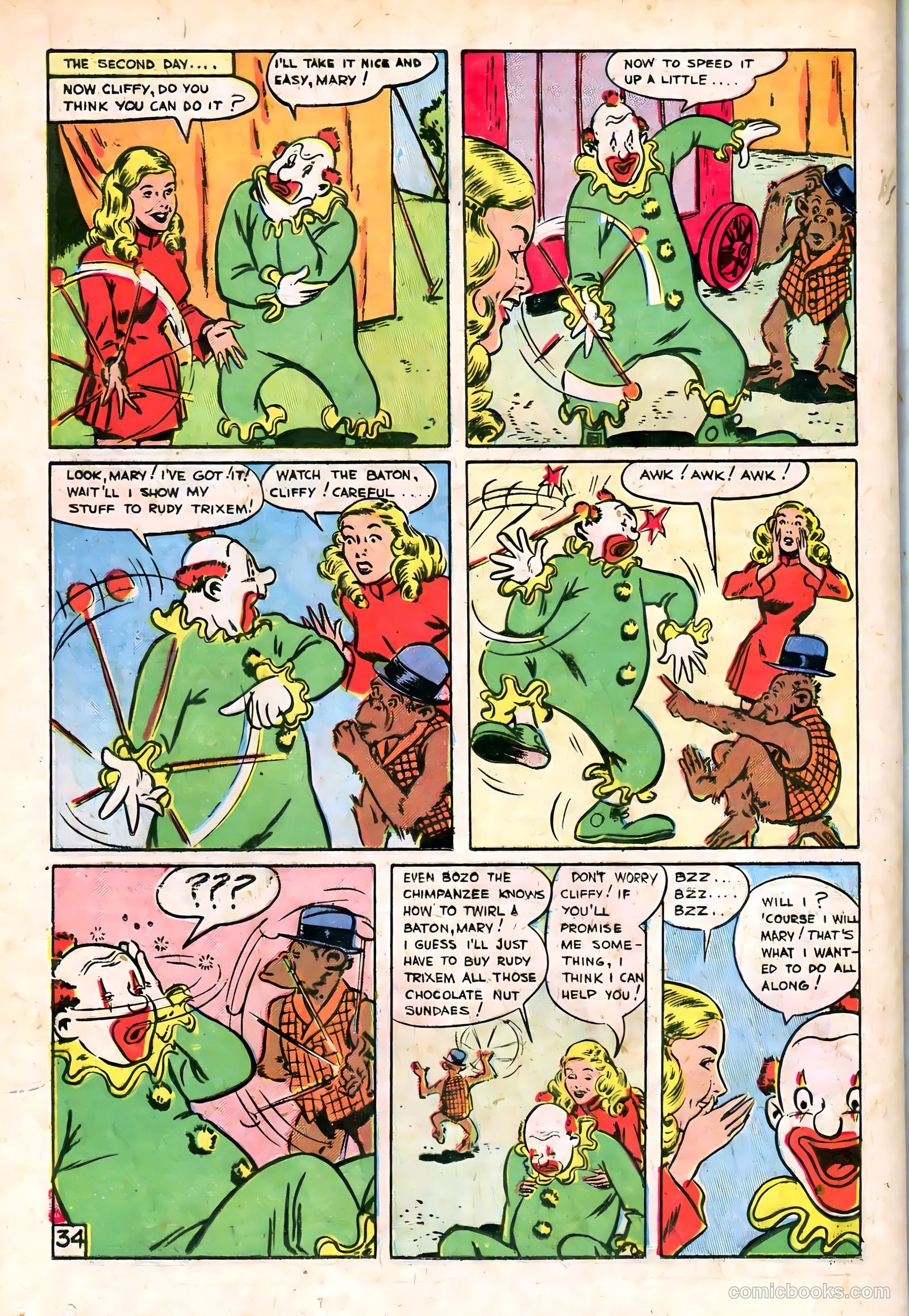 Super Circus #1 (1951) — page 34 of 52