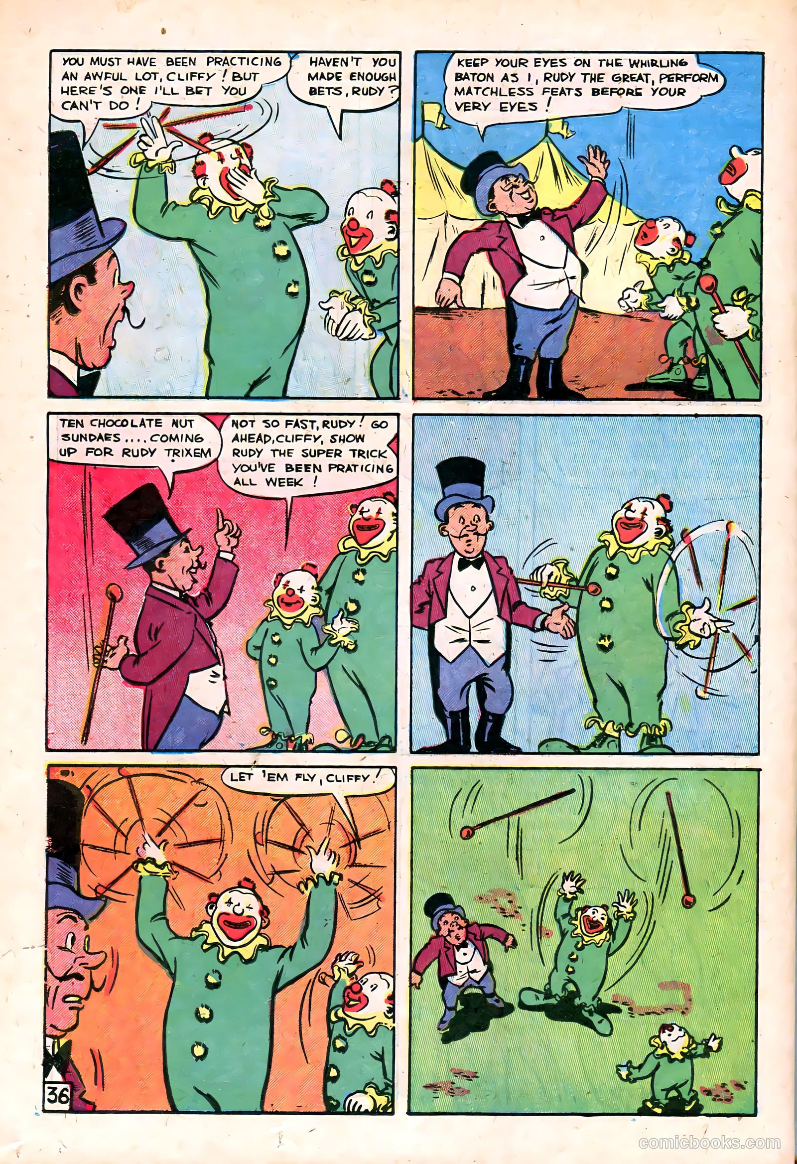 Super Circus #1 (1951) — page 36 of 52