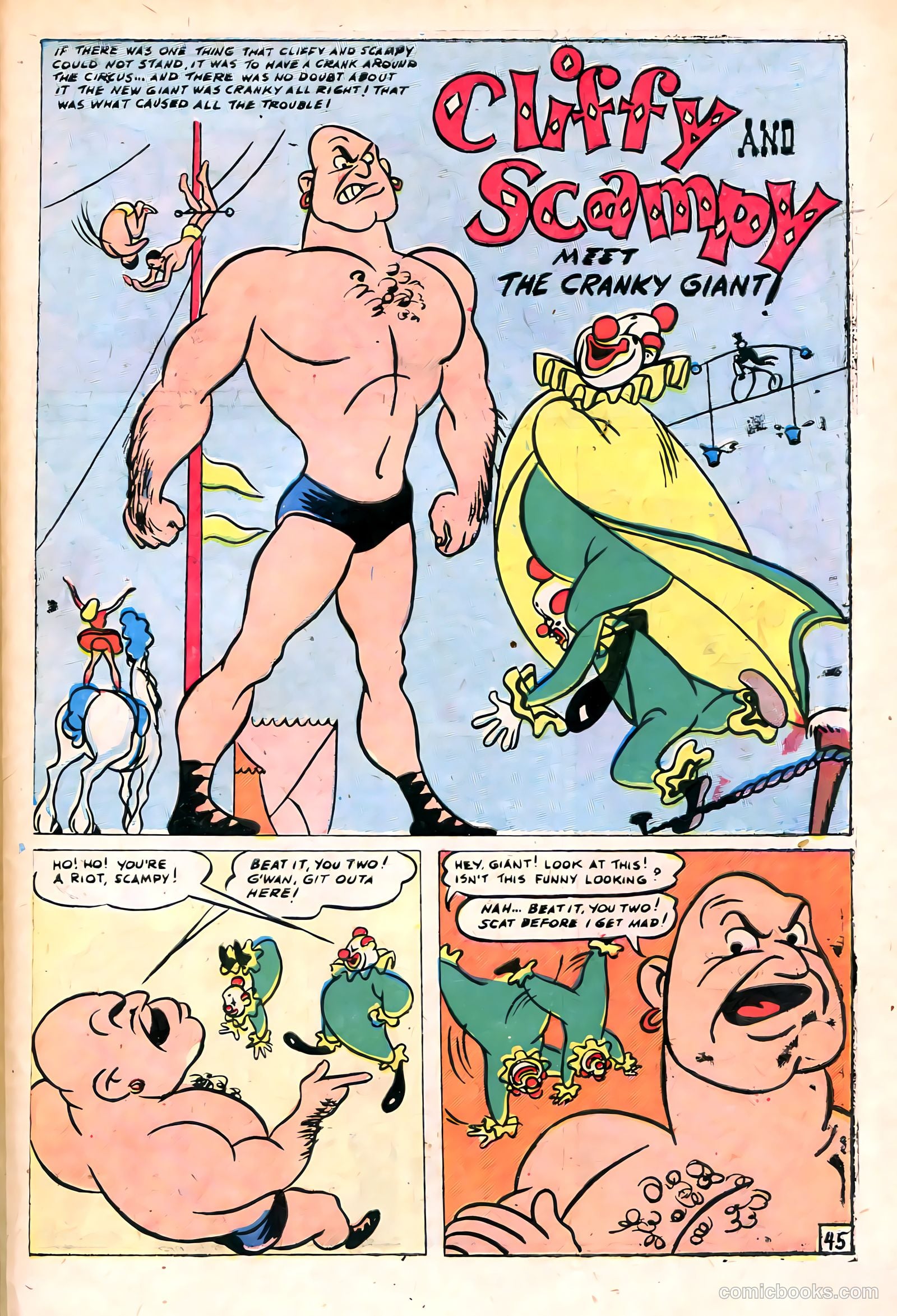 Super Circus #1 (1951) — page 45 of 52