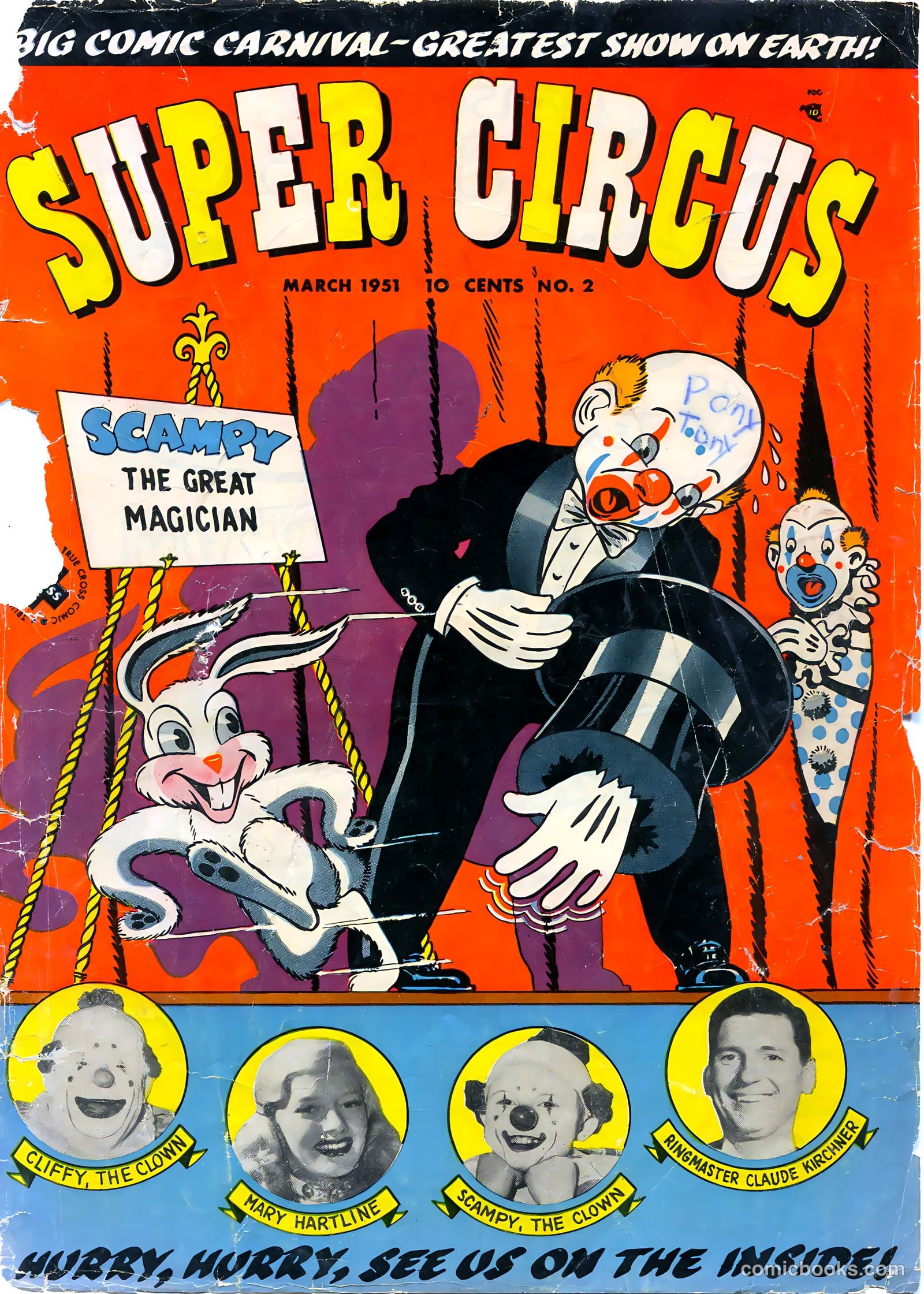 Super Circus #2 (1951) — page 2 of 37