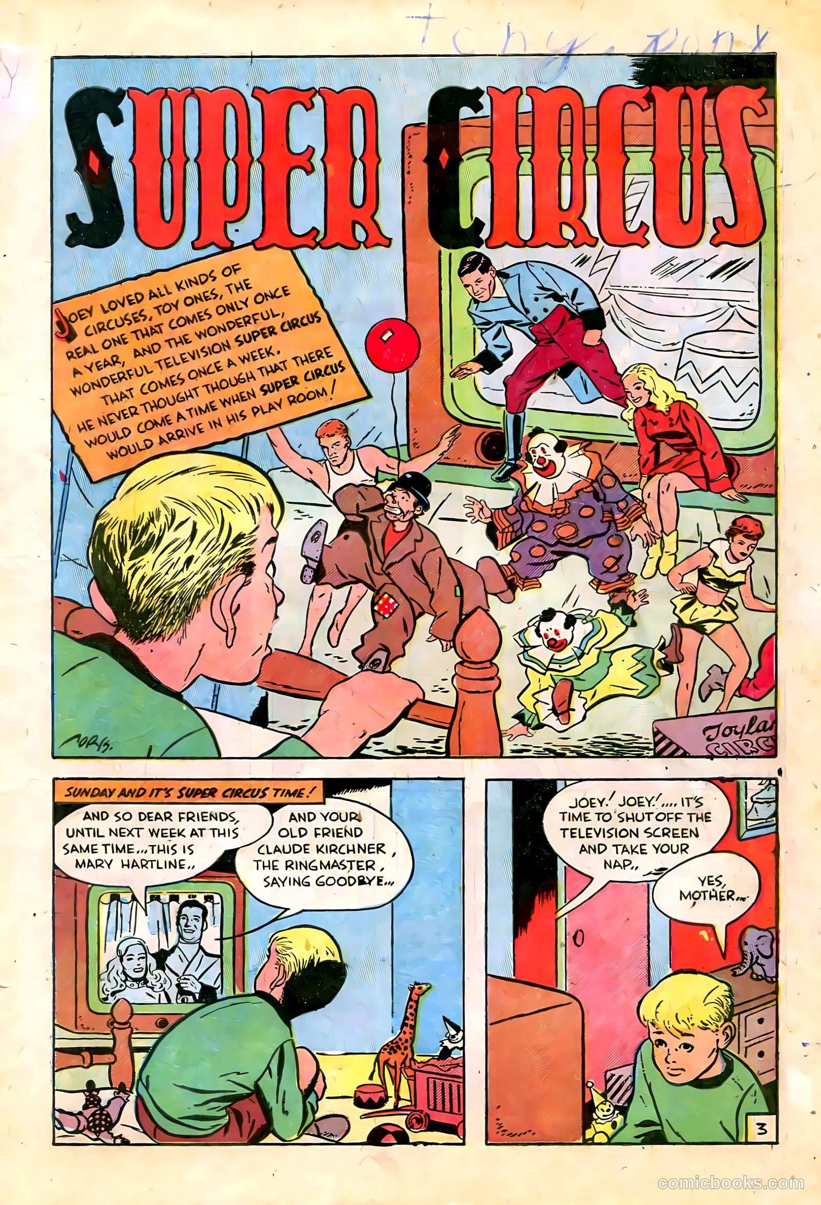 Super Circus #2 (1951) — page 4 of 37