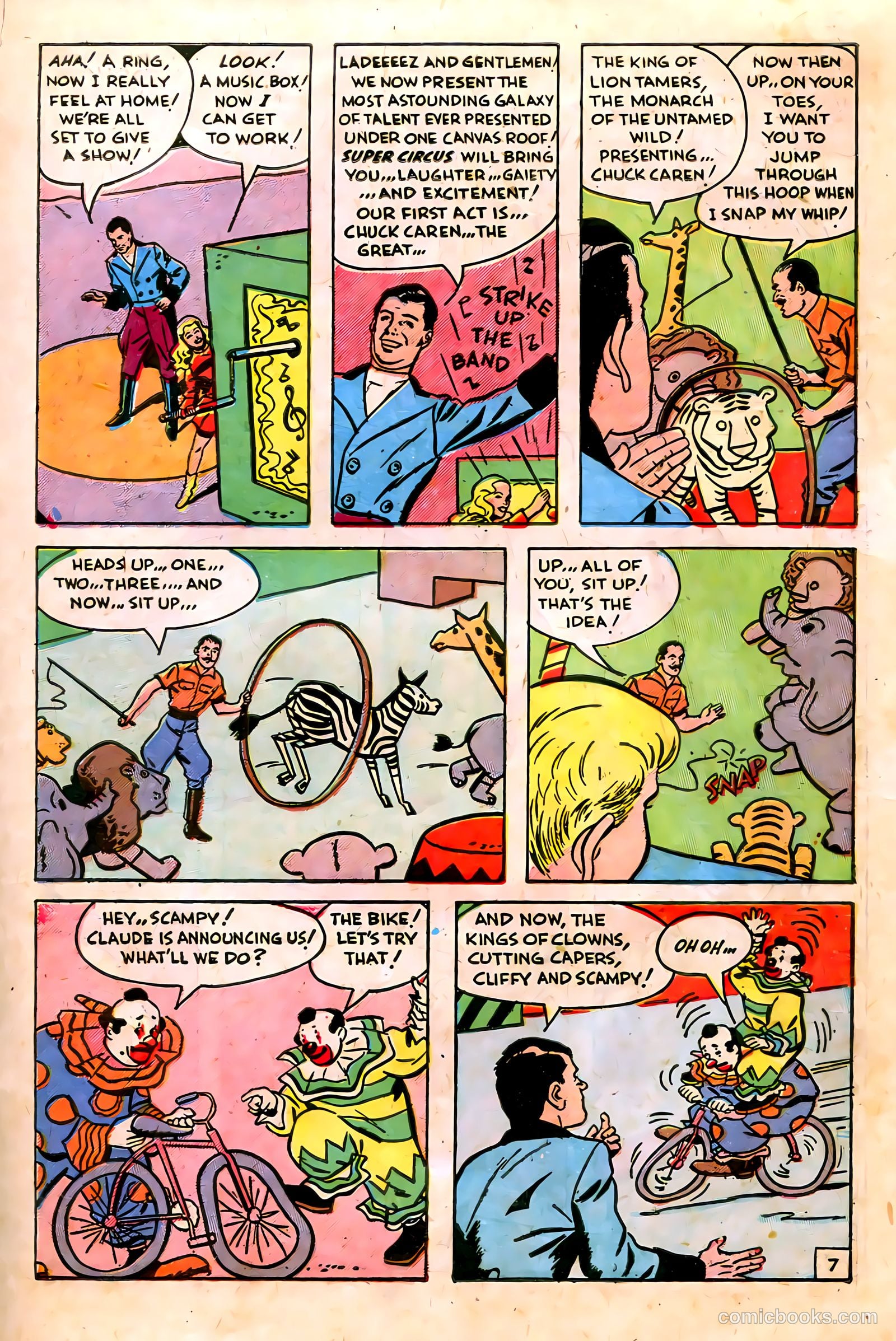 Super Circus #2 (1951) — page 8 of 37