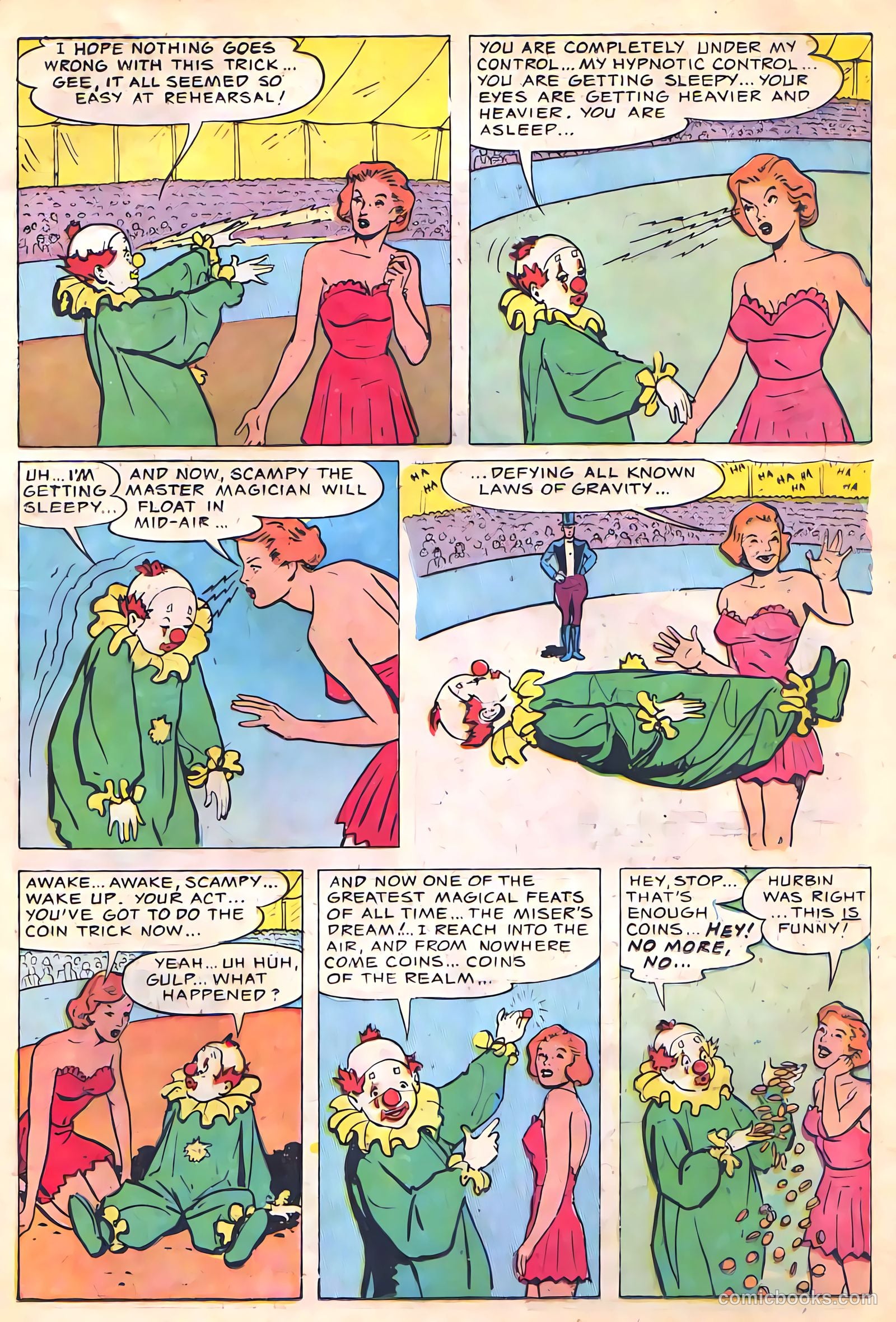 Super Circus #3 (1951) — page 17 of 37