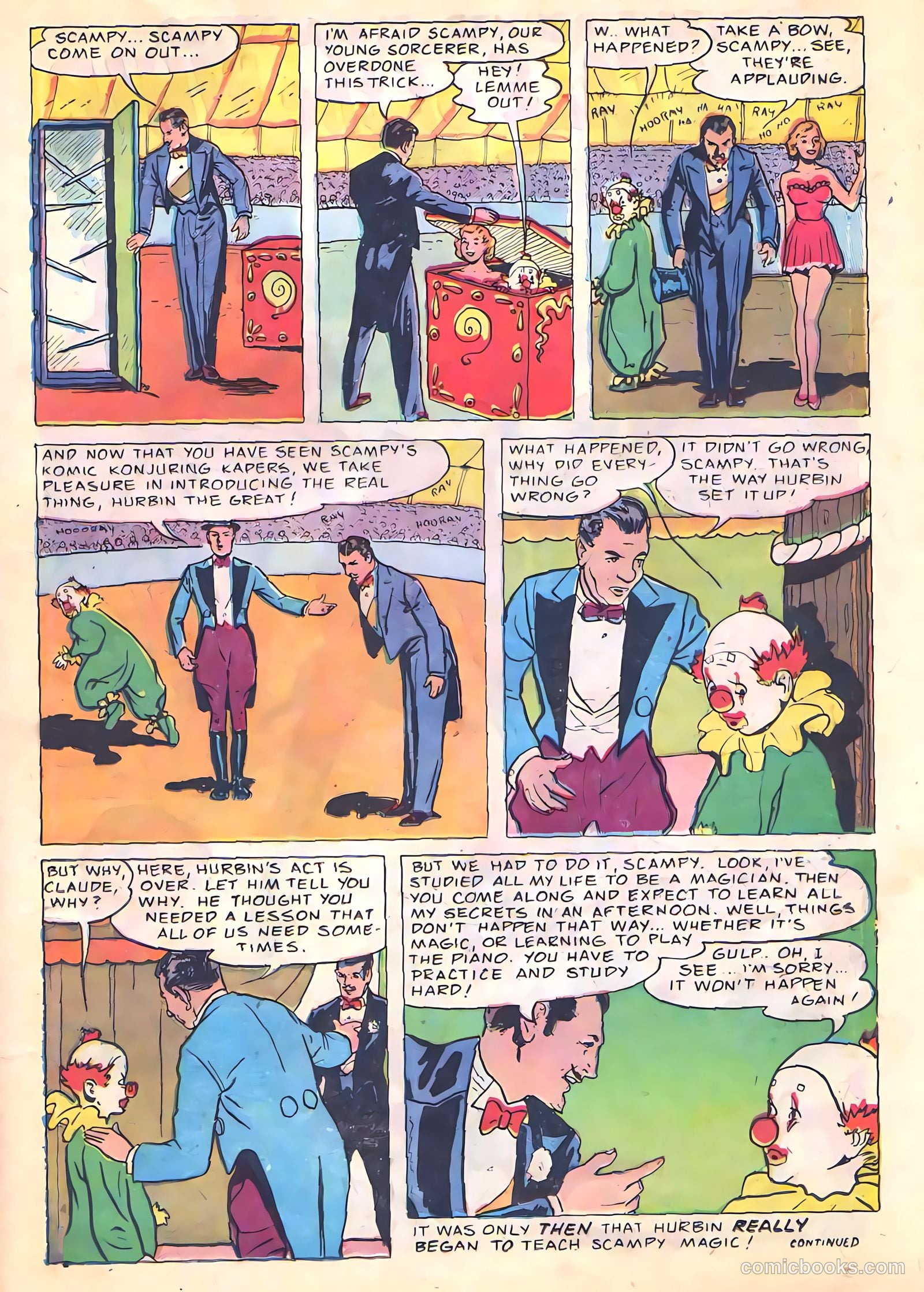 Super Circus #3 (1951) — page 19 of 37