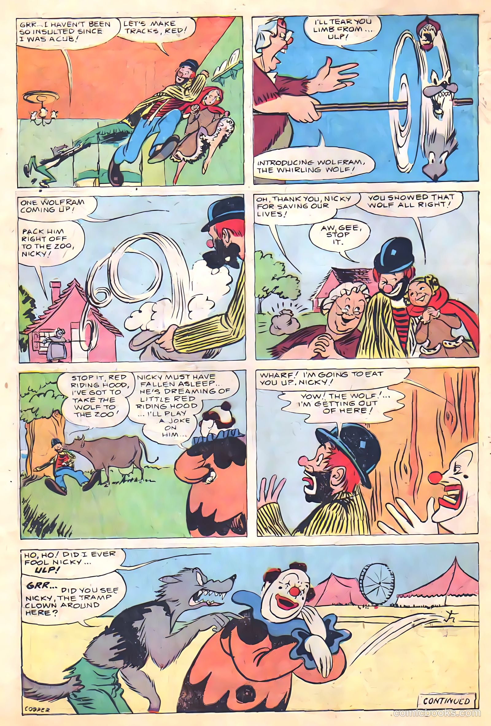 Super Circus #3 (1951) — page 32 of 37