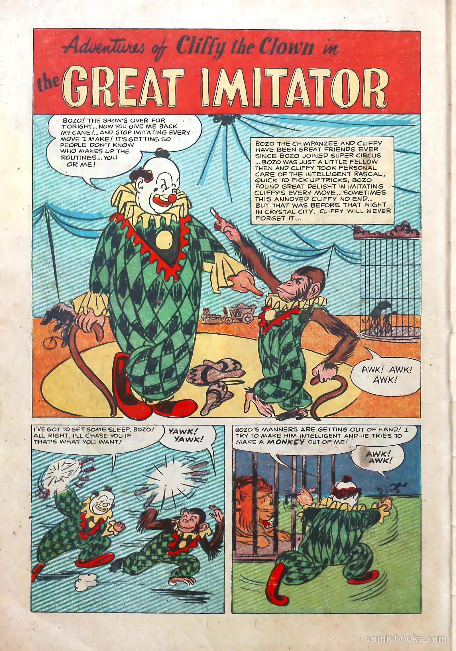 Super Circus #4 (1951) — page 30 of 37