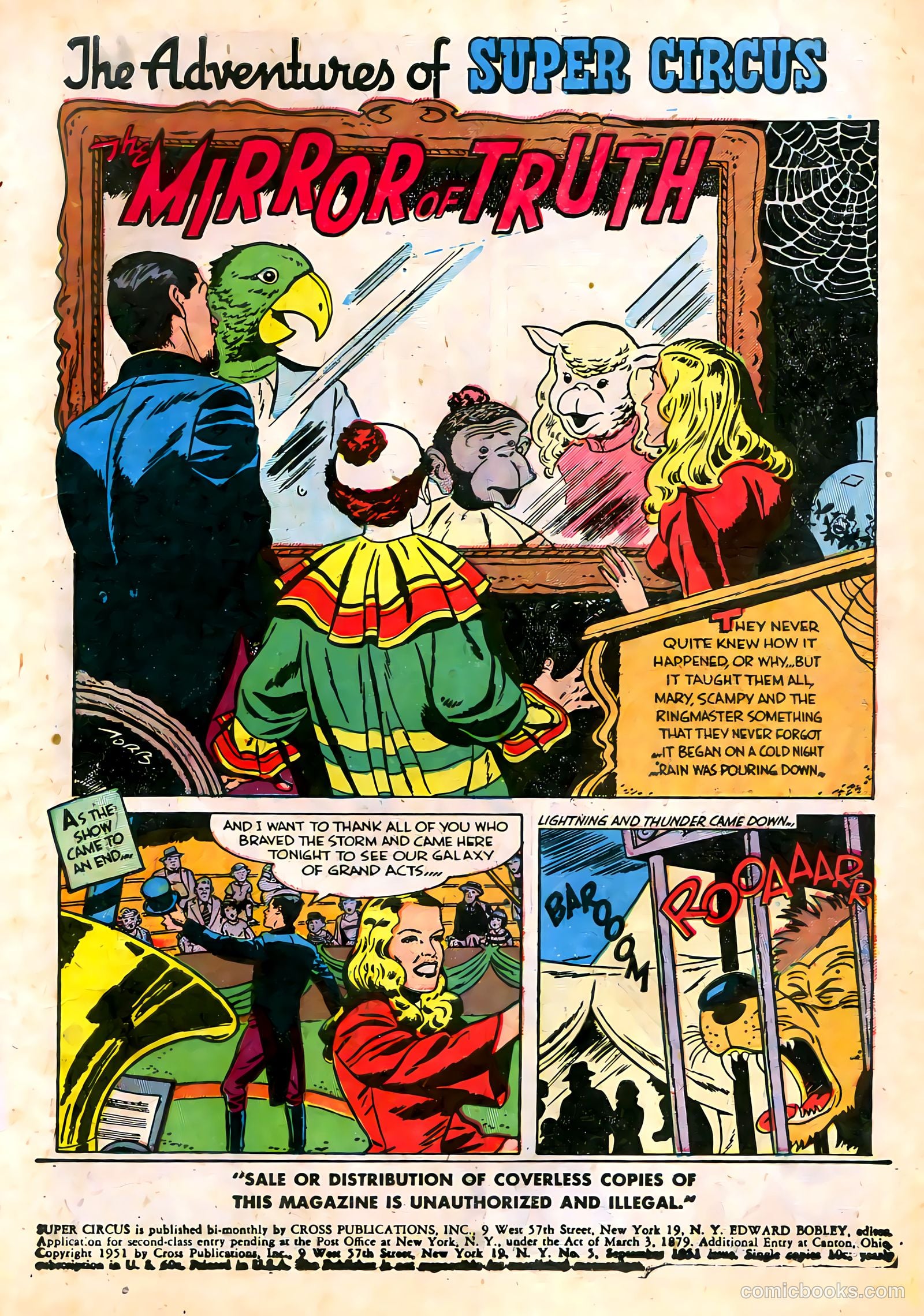 Super Circus #5 (1951) — page 4 of 37