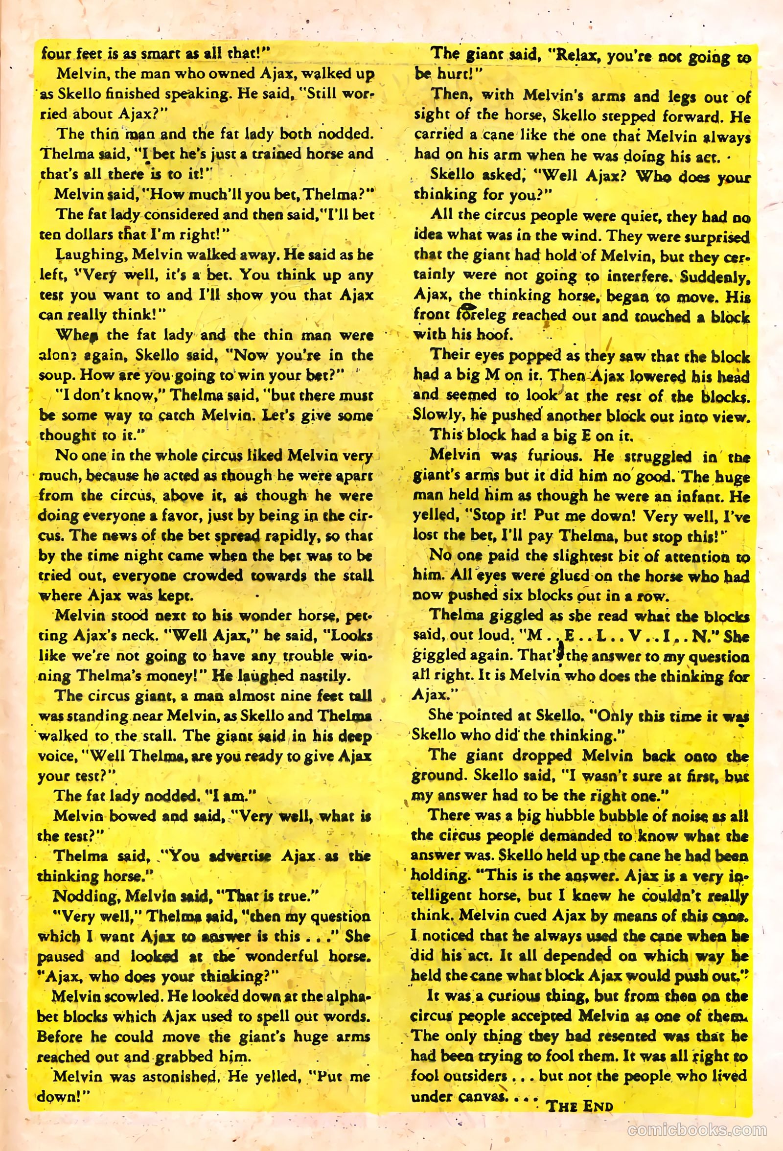 Super Circus #5 (1951) — page 30 of 37