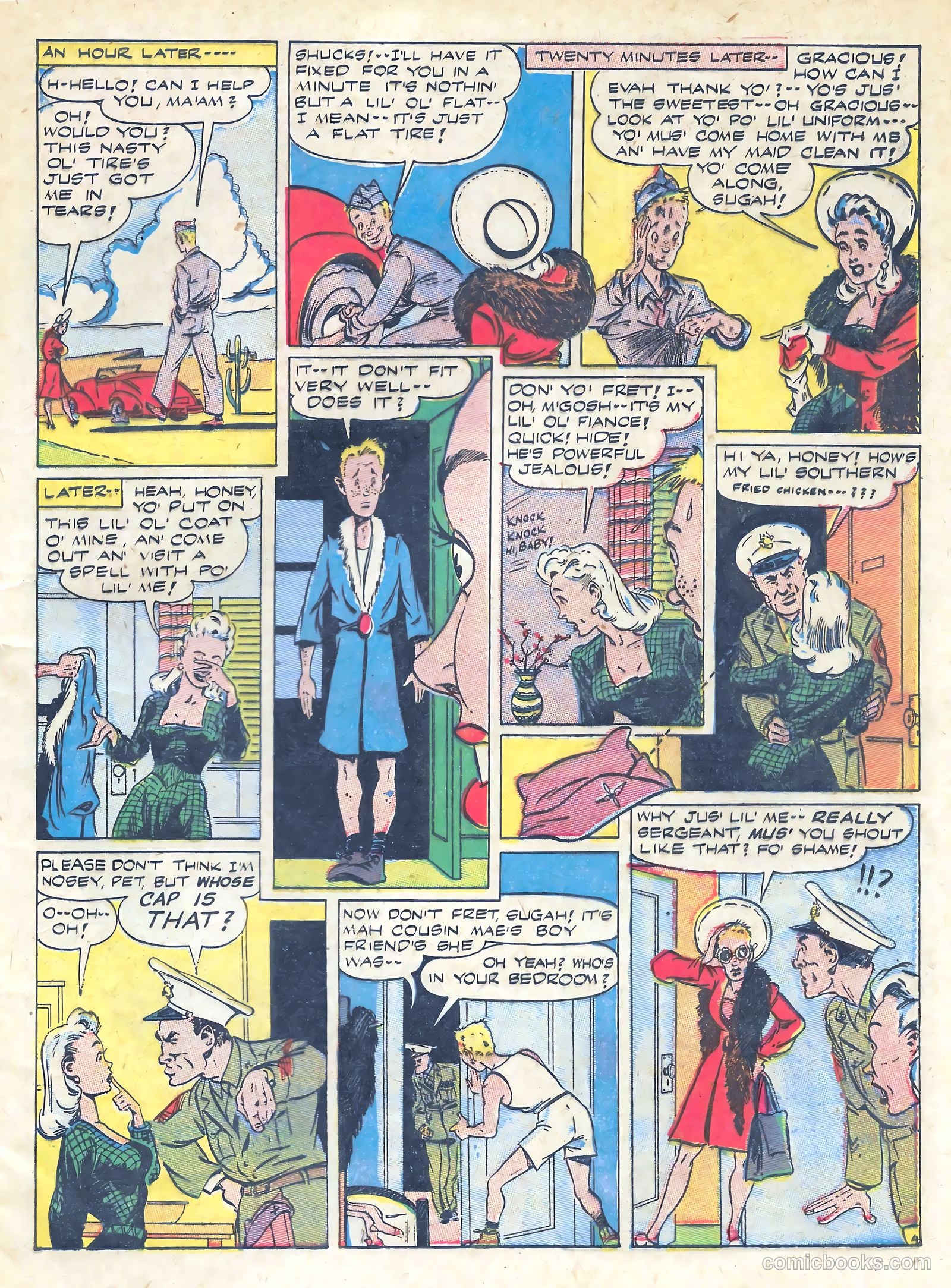 Super-Dooper Comics #6 (1946) — page 5 of 32