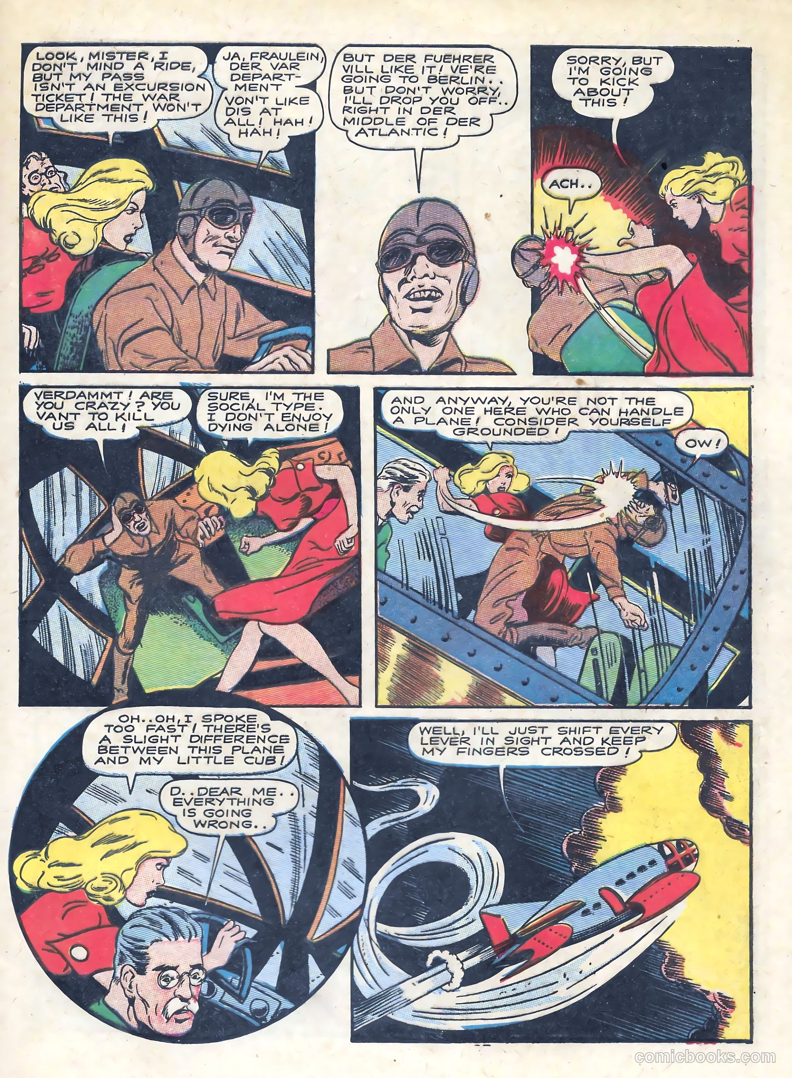 Super-Dooper Comics #6 (1946) — page 21 of 32