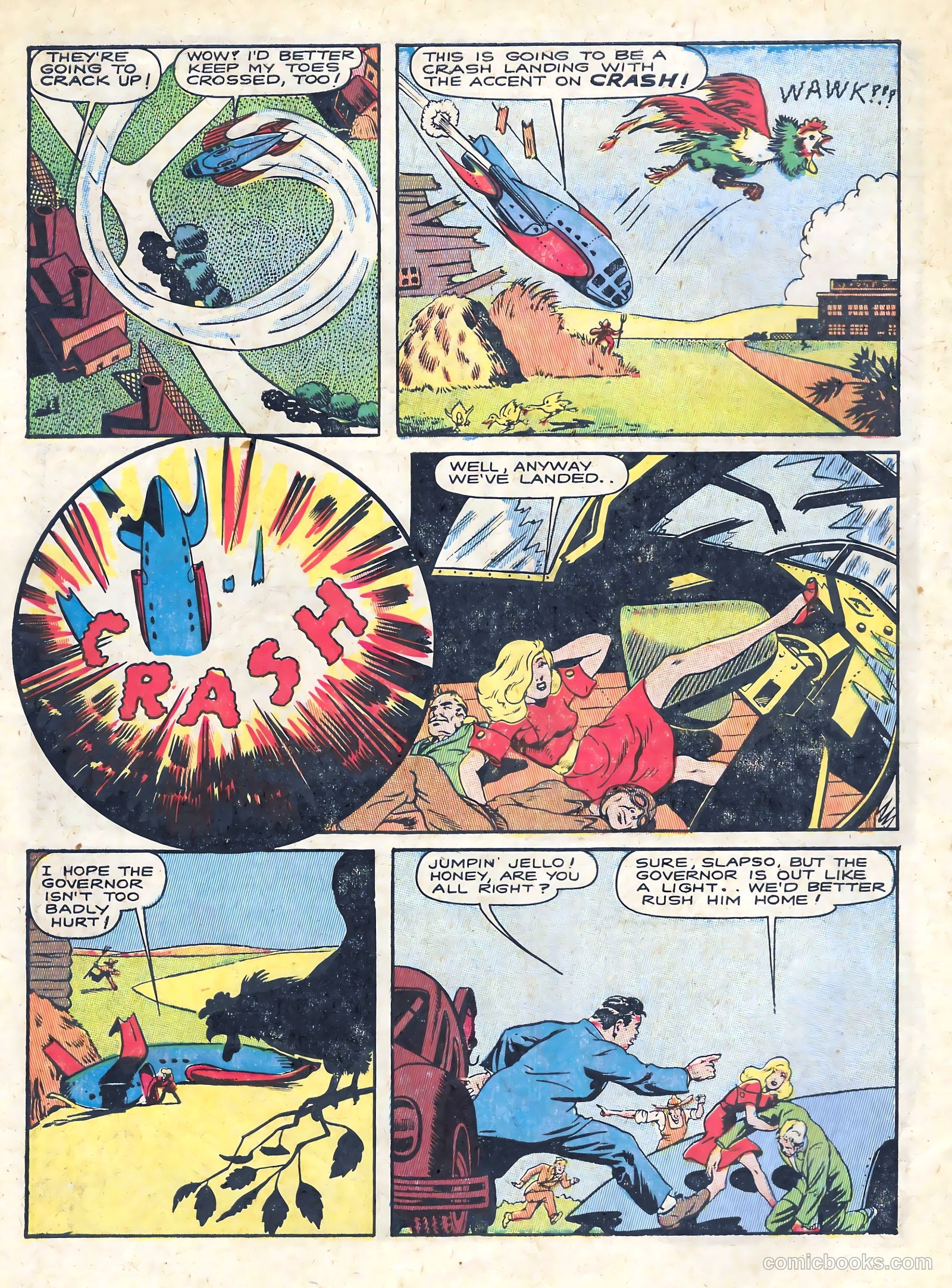Super-Dooper Comics #6 (1946) — page 22 of 32