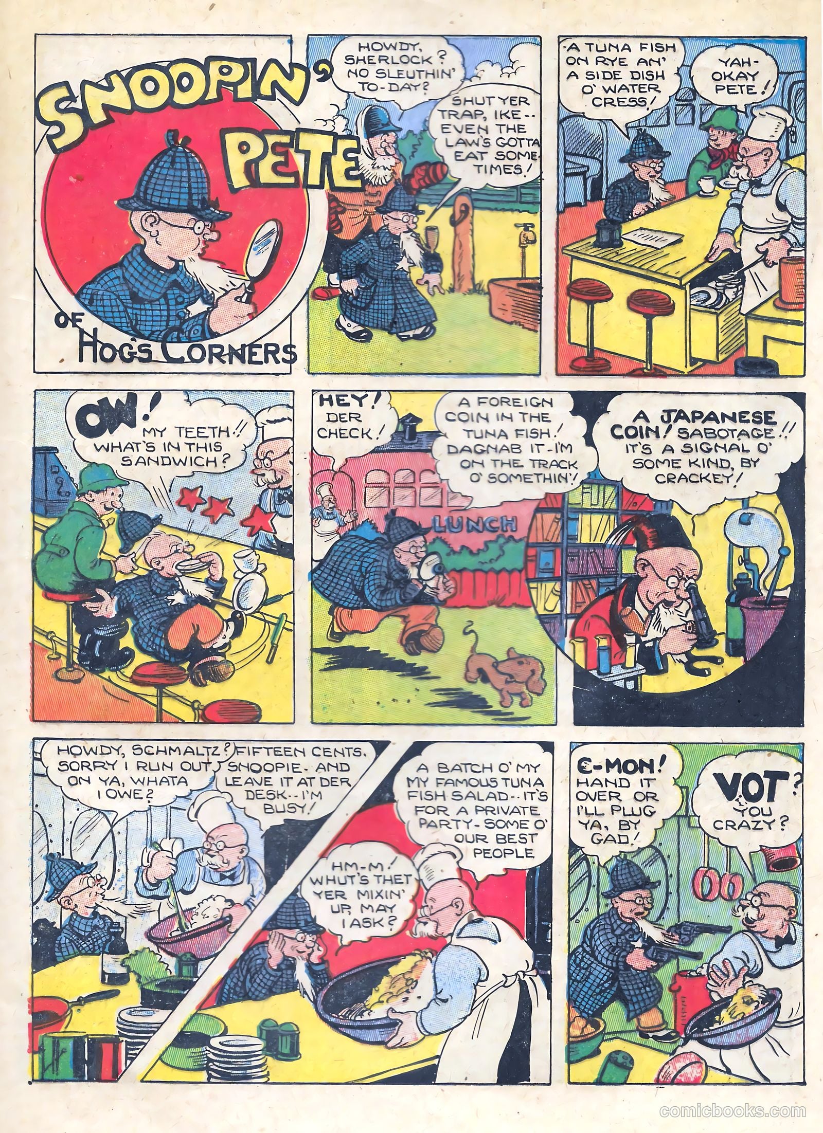Super-Dooper Comics #6 (1946) — page 25 of 32