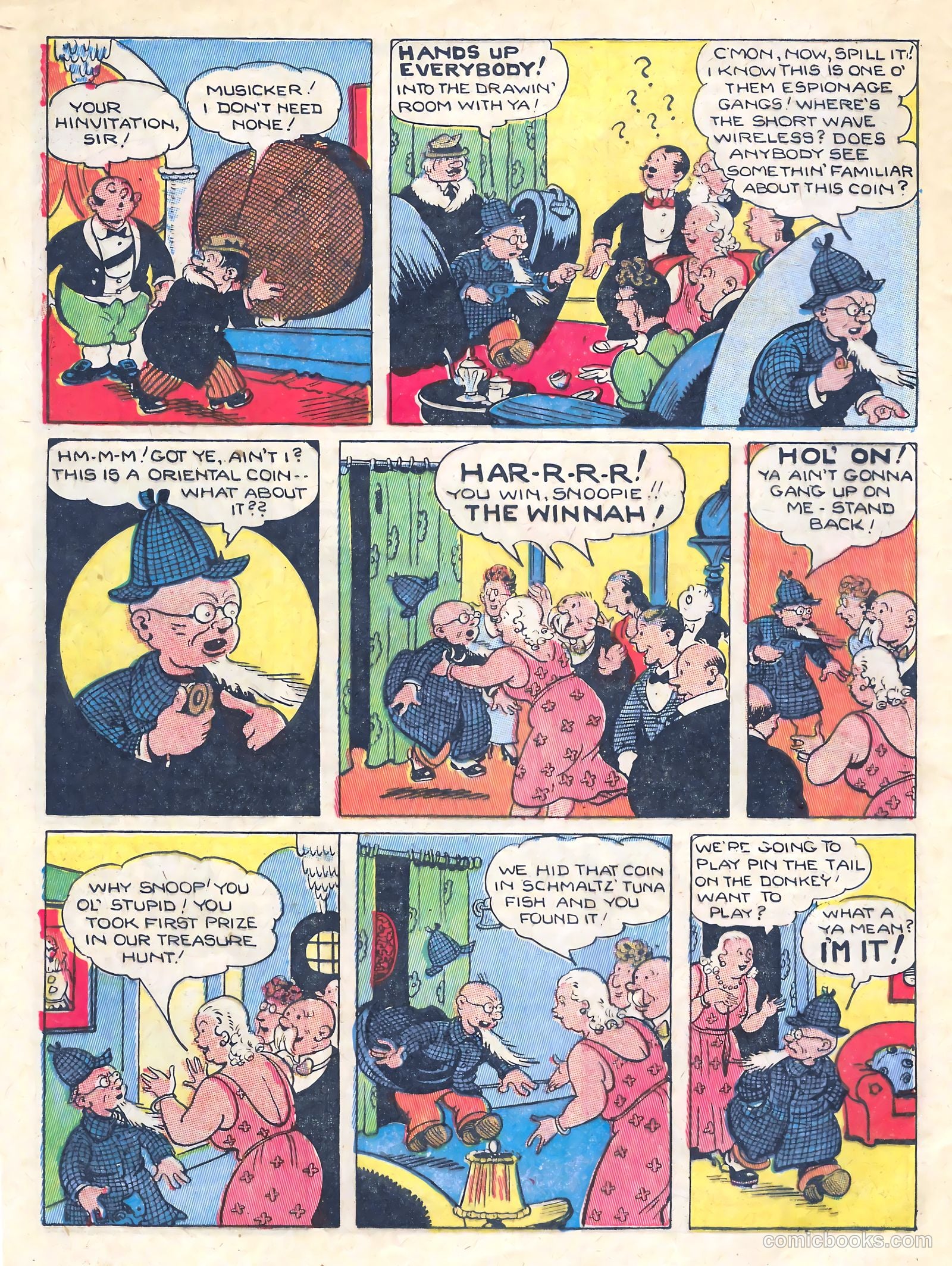 Super-Dooper Comics #6 (1946) — page 28 of 32
